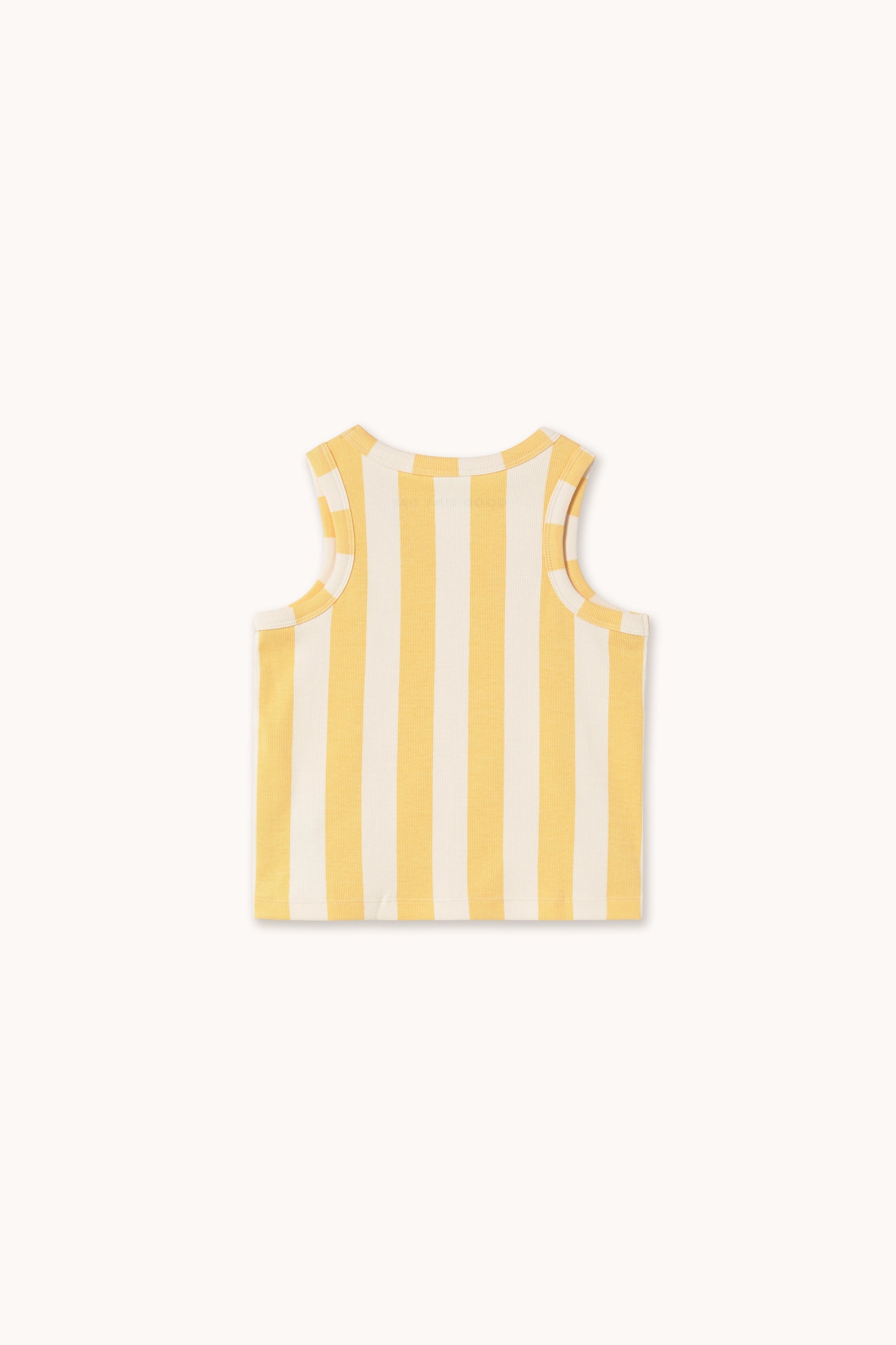 YELLOW STRIPES TANK TOP