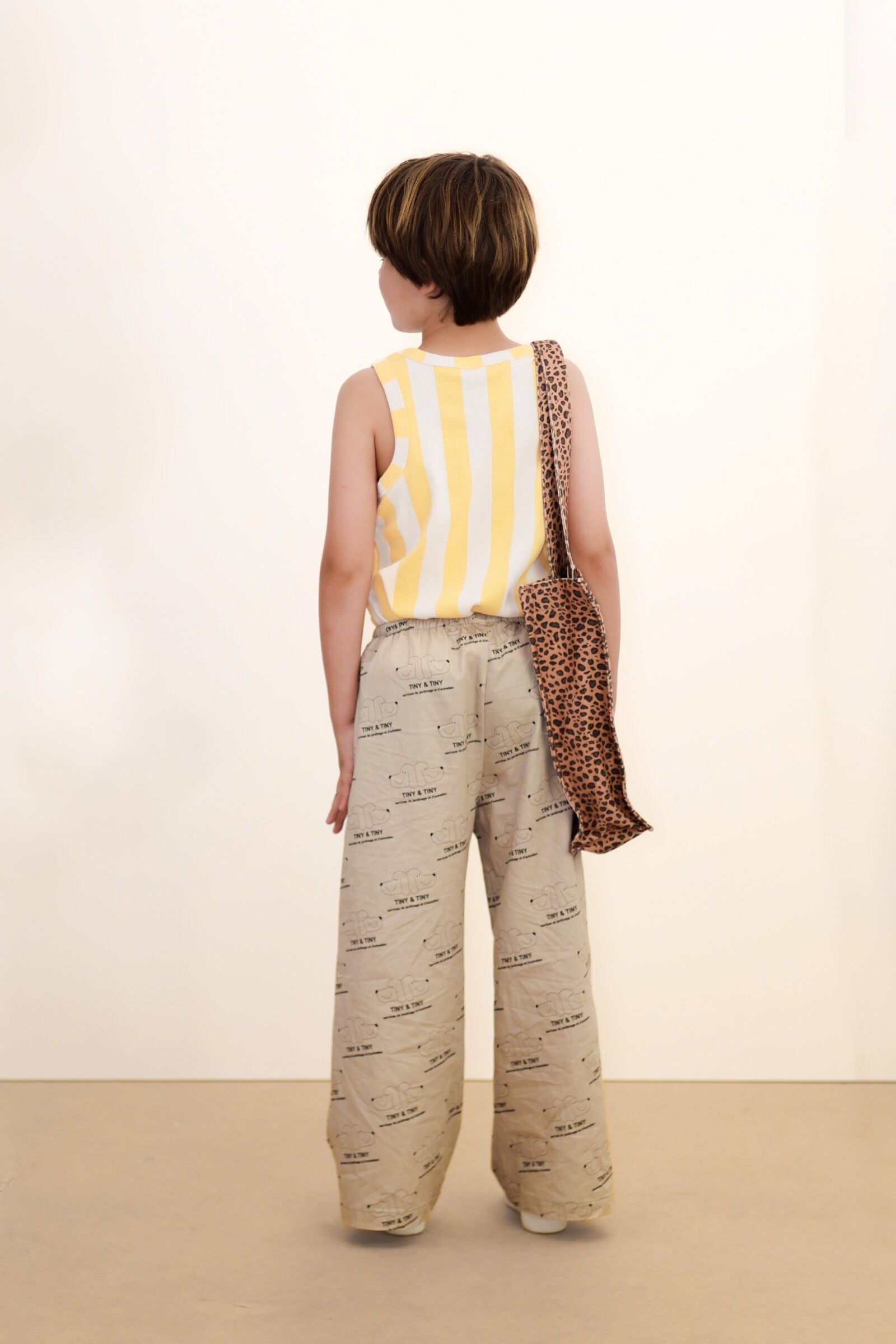 YELLOW STRIPES TANK TOP