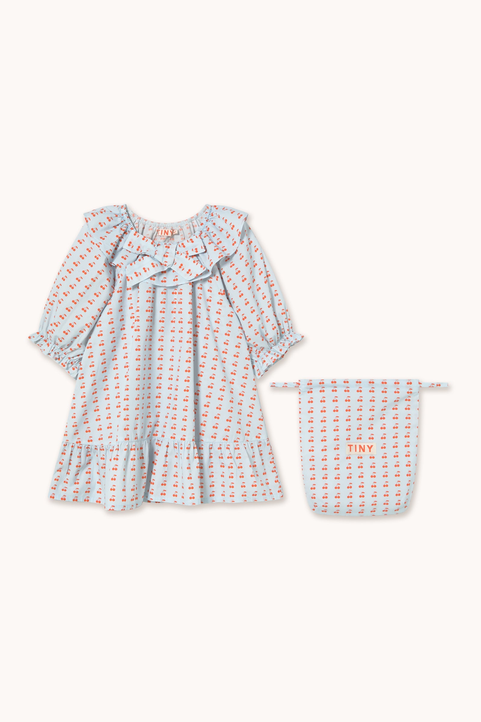 MINI CHERRIES NIGHTGOWN DRESS