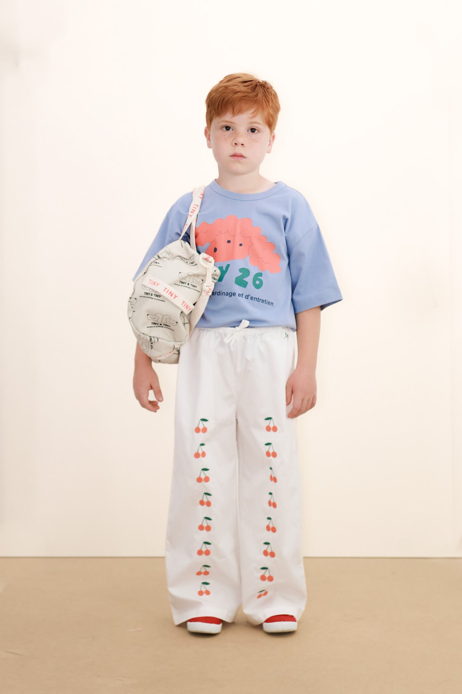 未使用　littlecottonclothes TINY & TINY DUFFLE BAG
