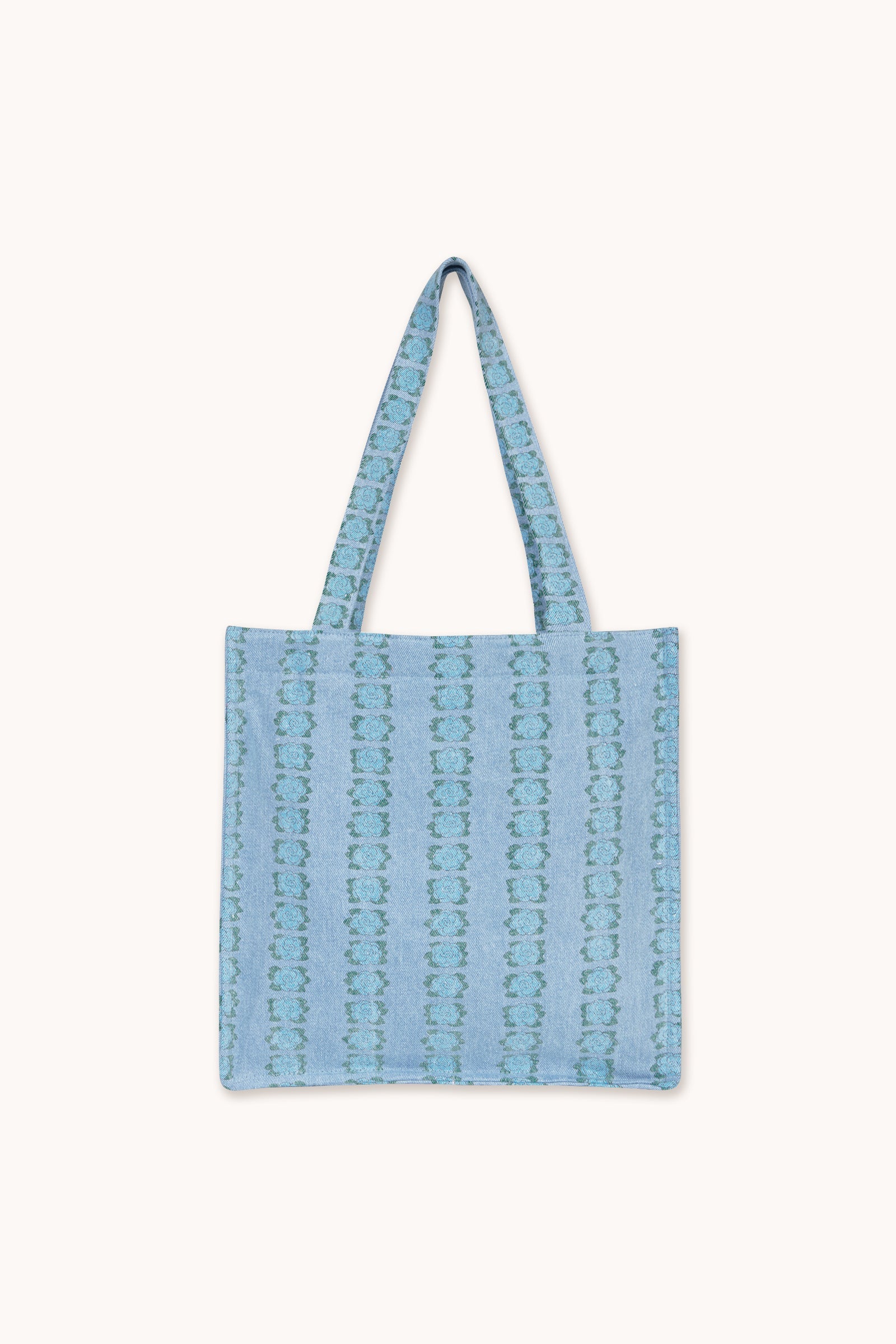 BLUE FLOWERS TOTE BAG