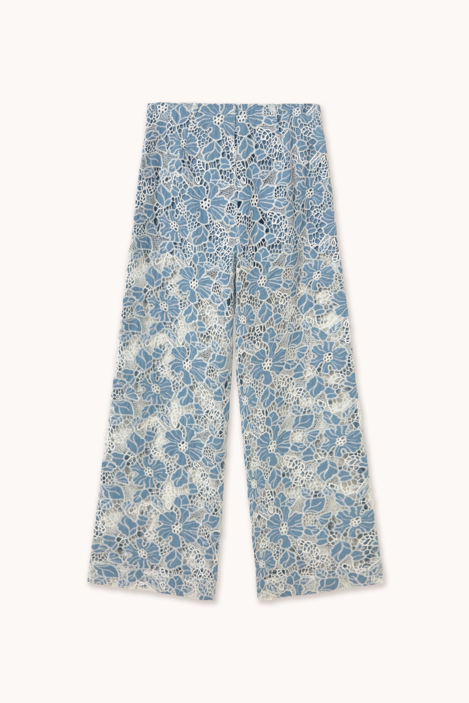 LACE WIDE TROUSERS