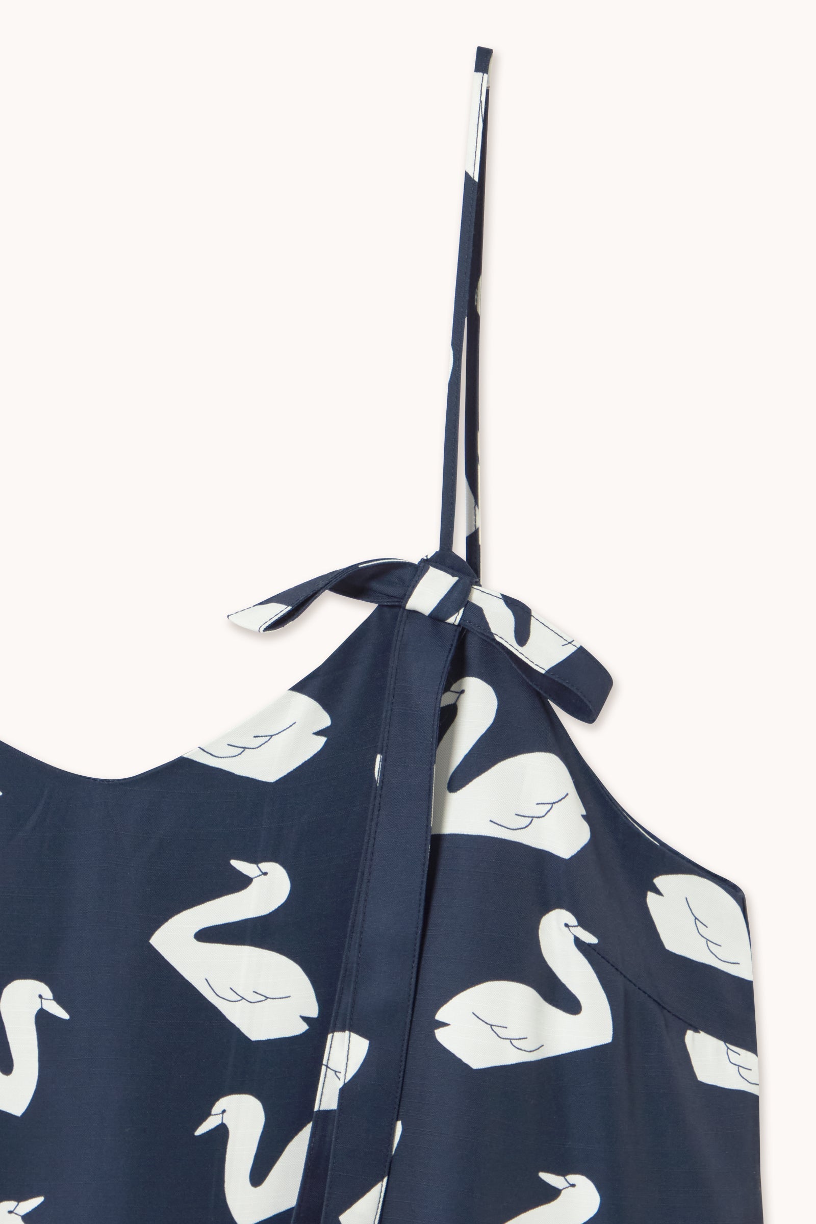 SWANS RUFFLE DRESS