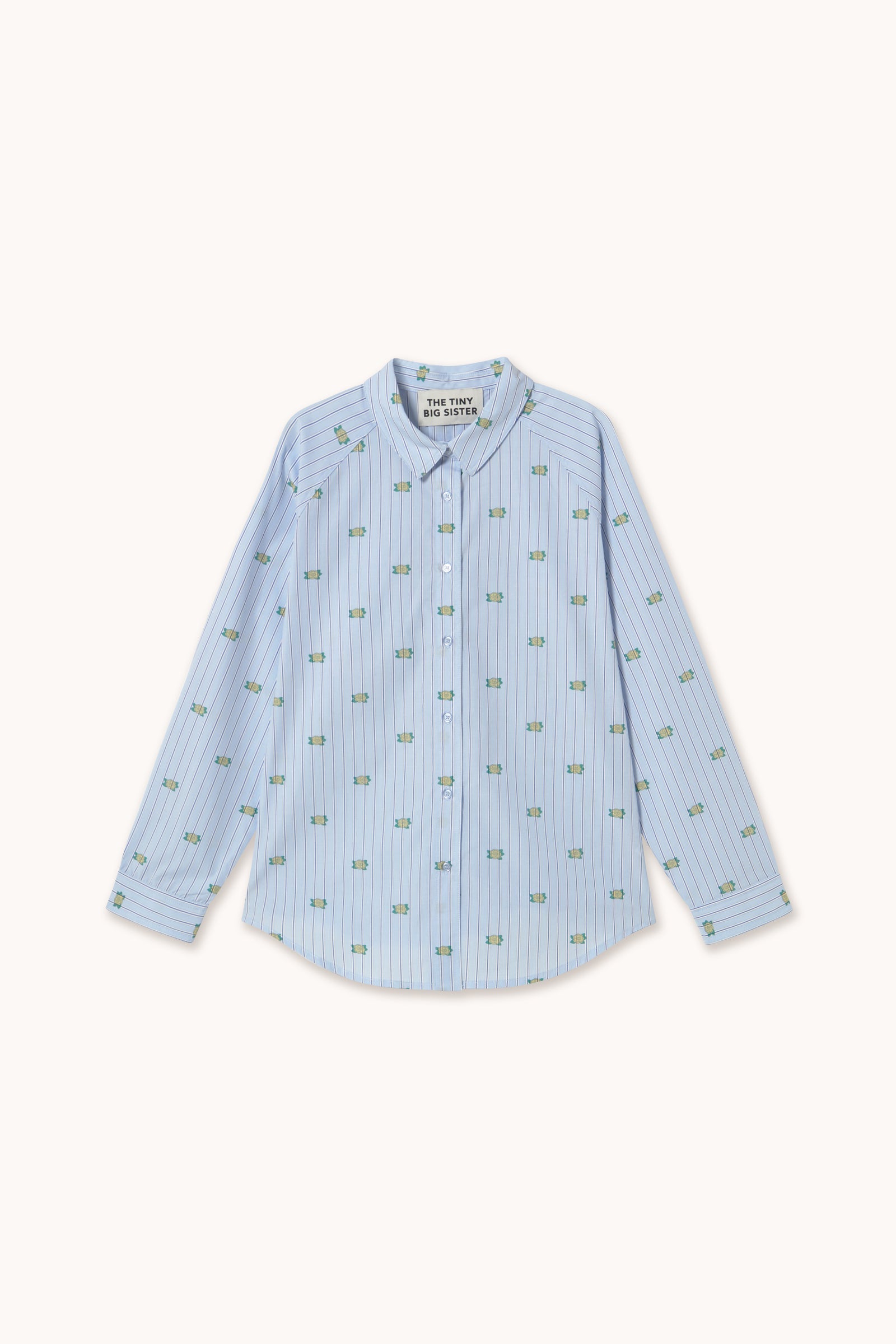 MINI FLOWERS STRIPED SHIRT