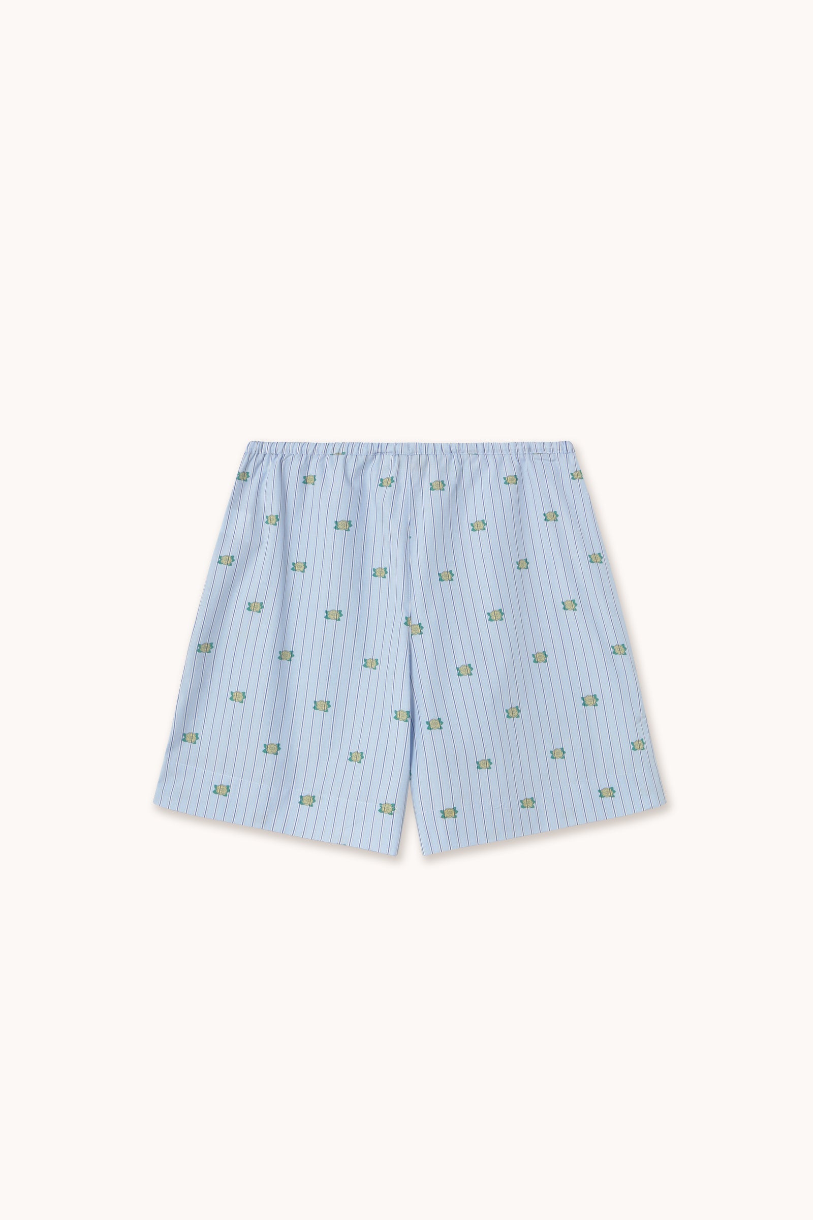MINI FLOWERS STRIPED SHORTS