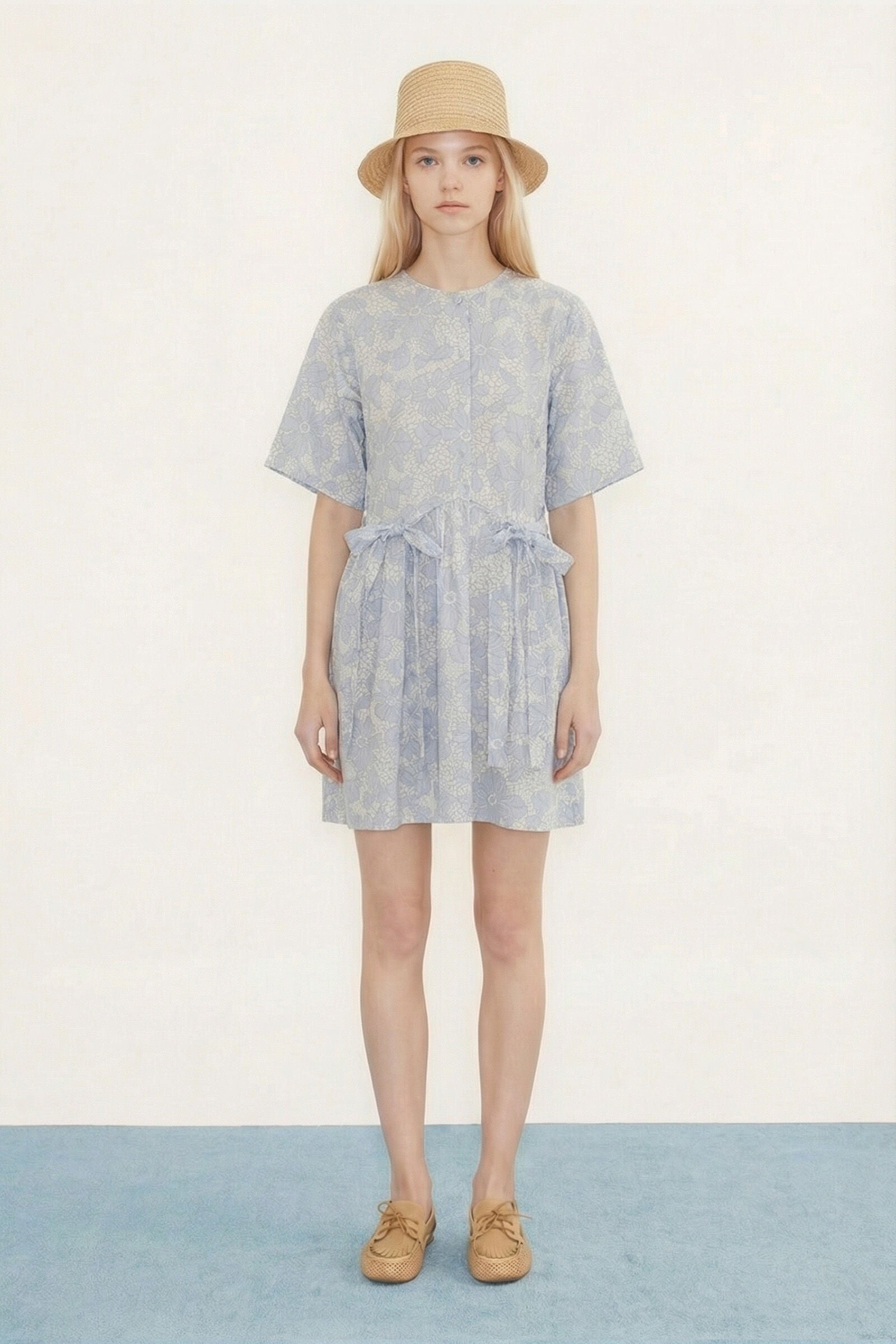FLOWERS BOWS DRESS