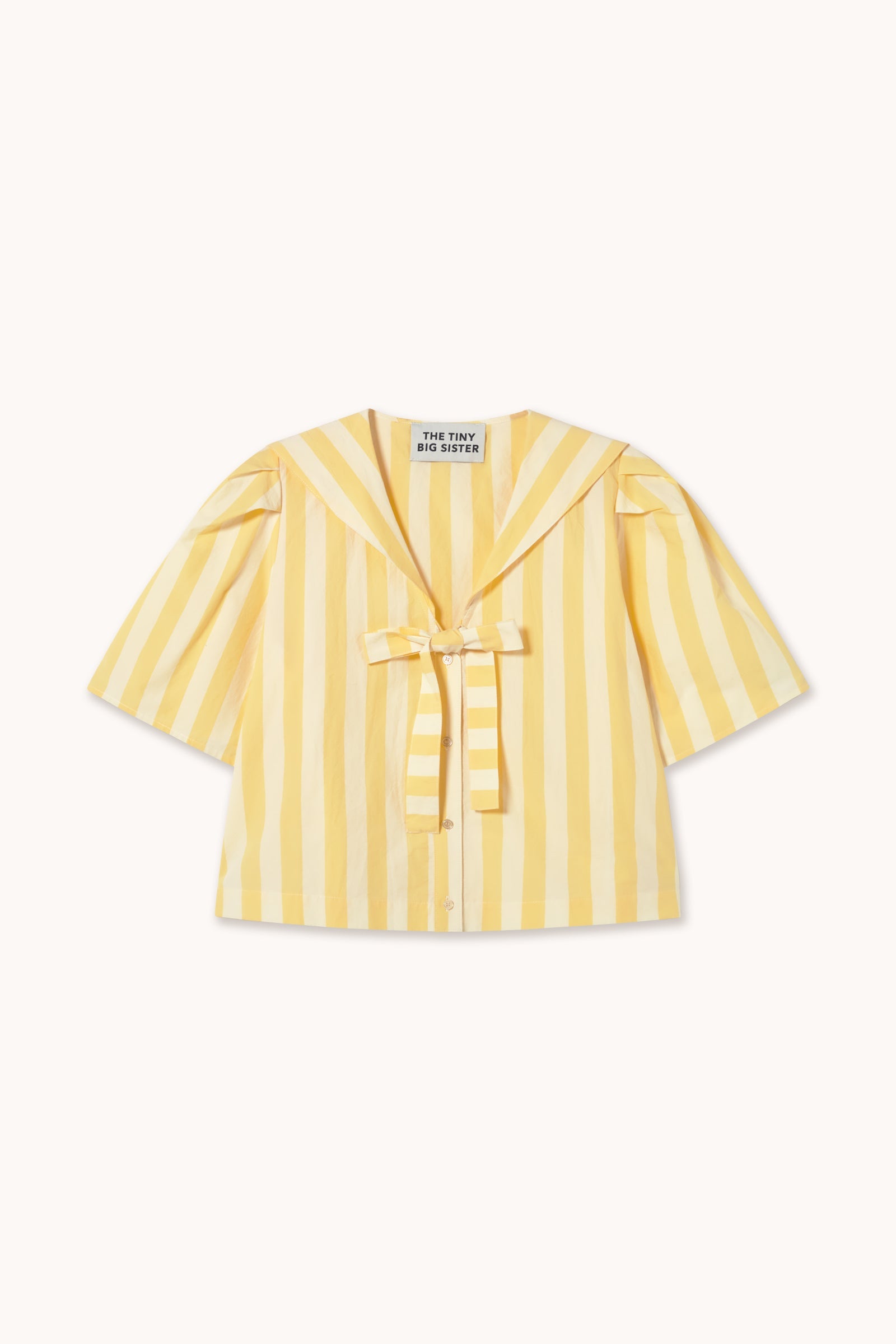STRIPED SAILOR NECK BLOUSE