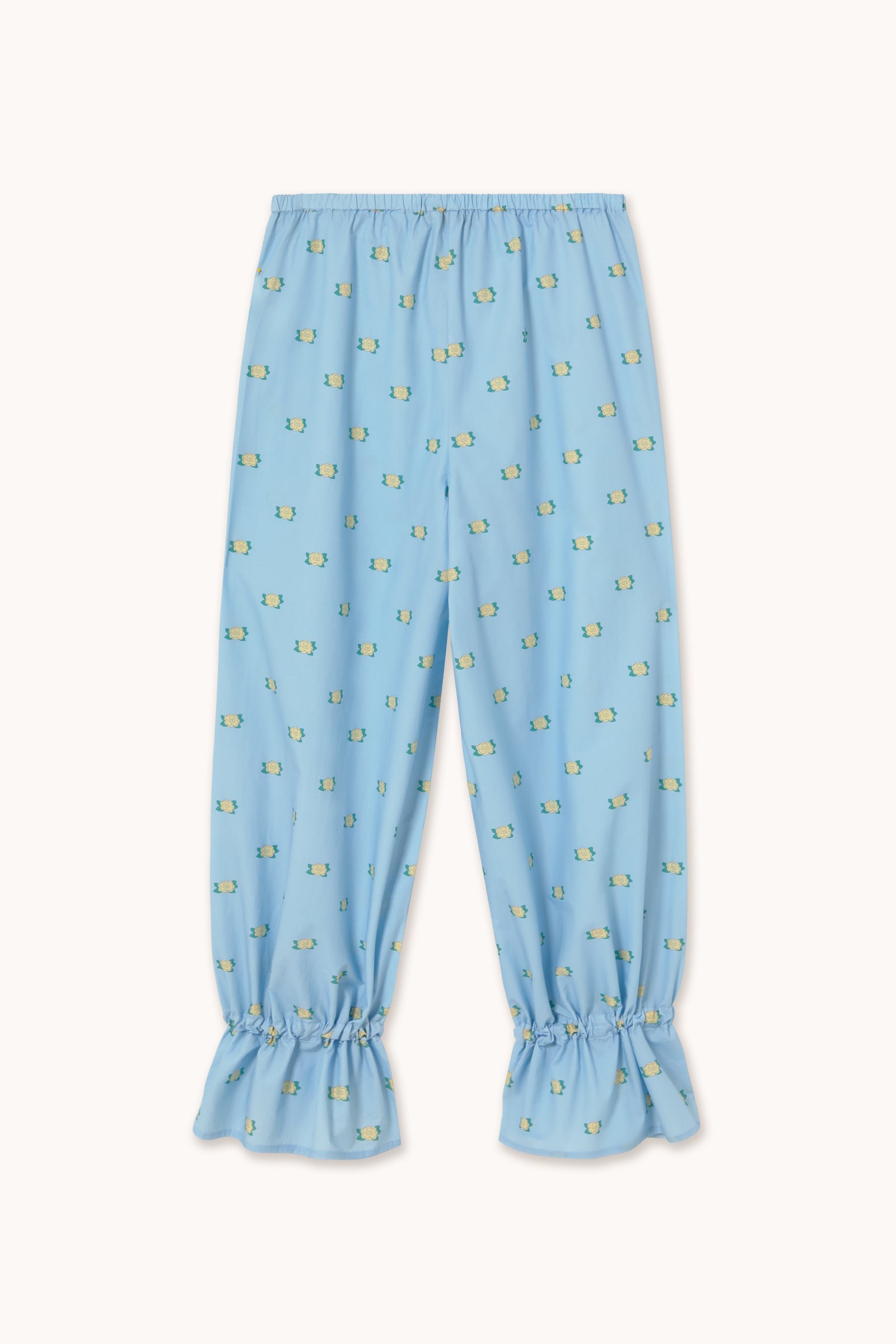 FLOWERS FRILL PANT
