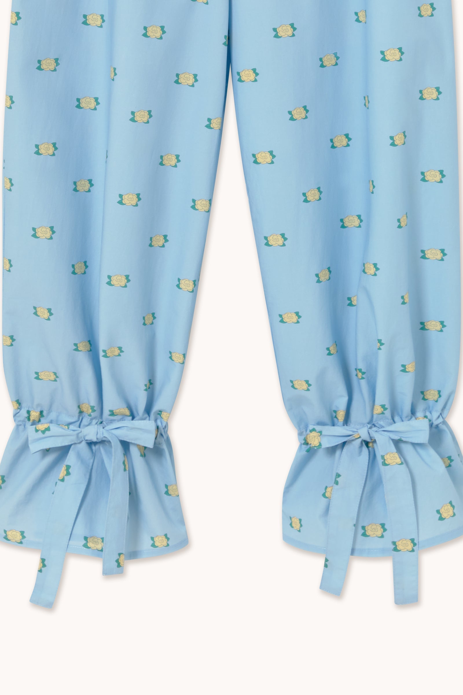 FLOWERS FRILL PANT