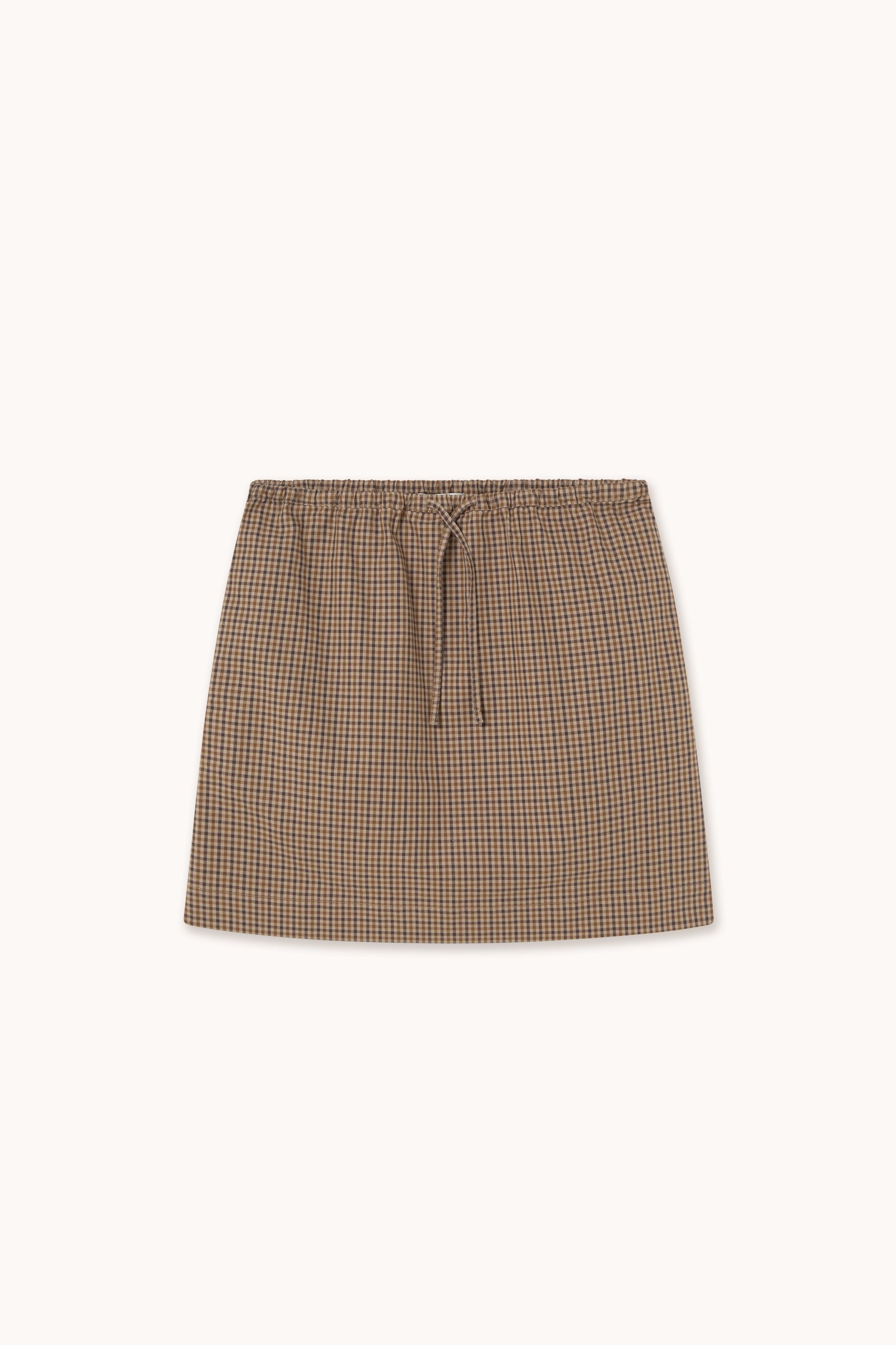 MINI CHECK SKIRT