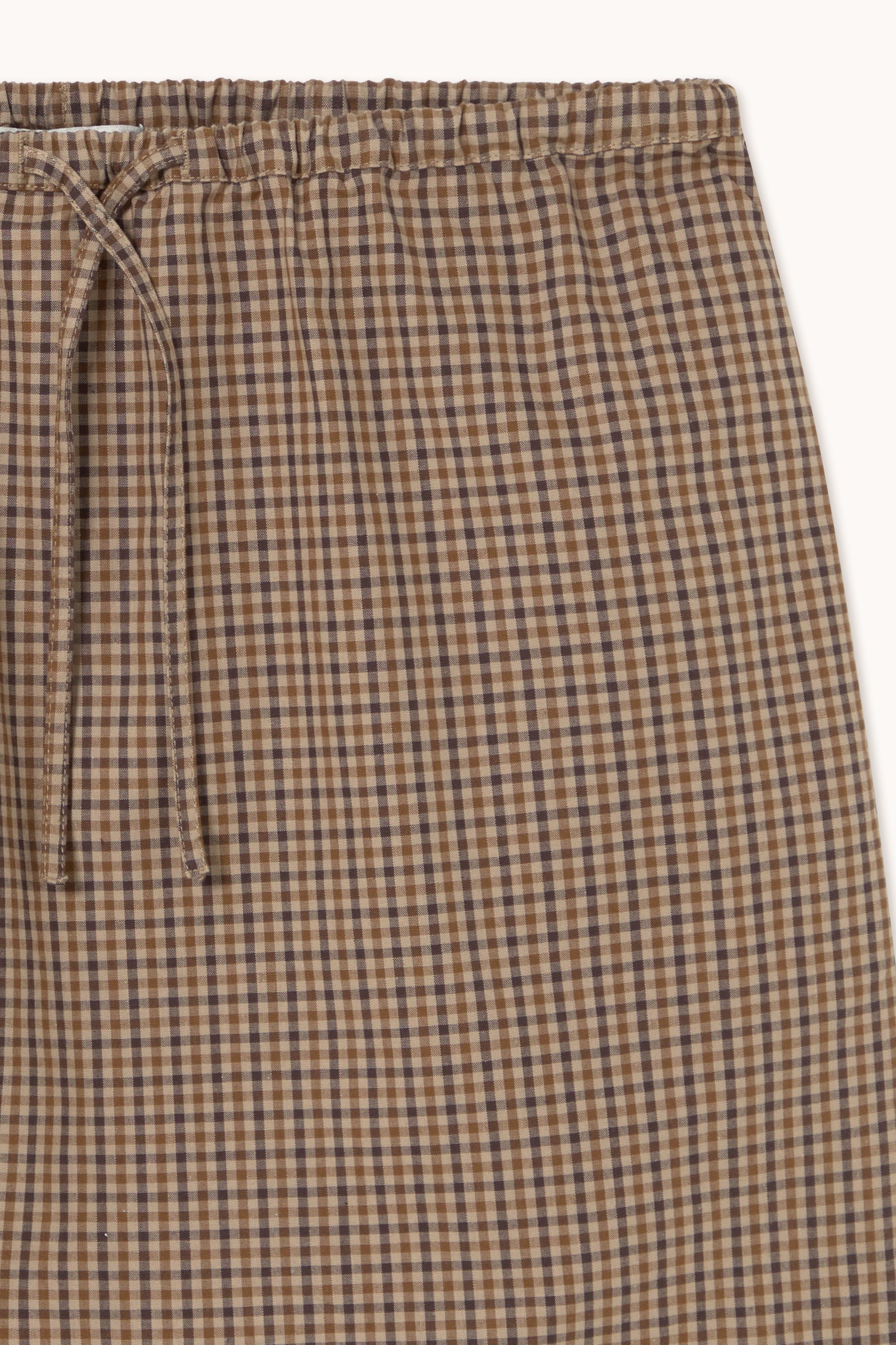 MINI CHECK SKIRT