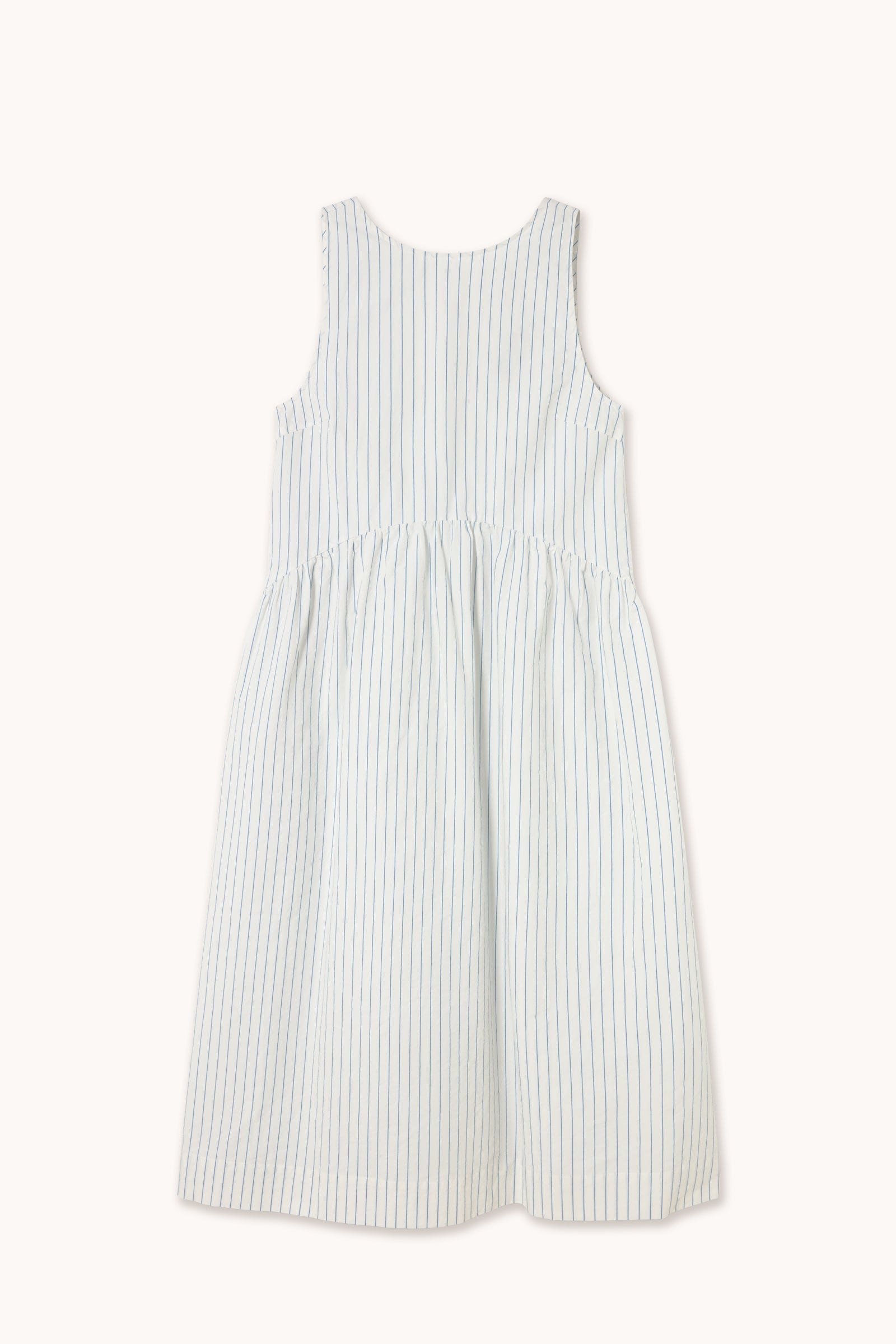 LOW BACK STRIPED DRESS