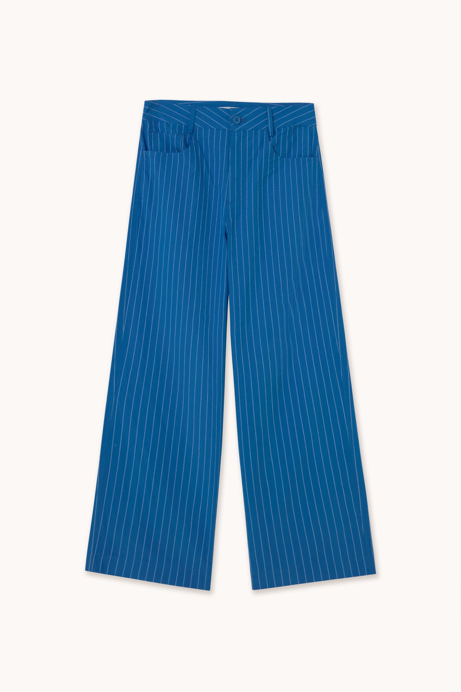 BERTA STRIPED TROUSERS