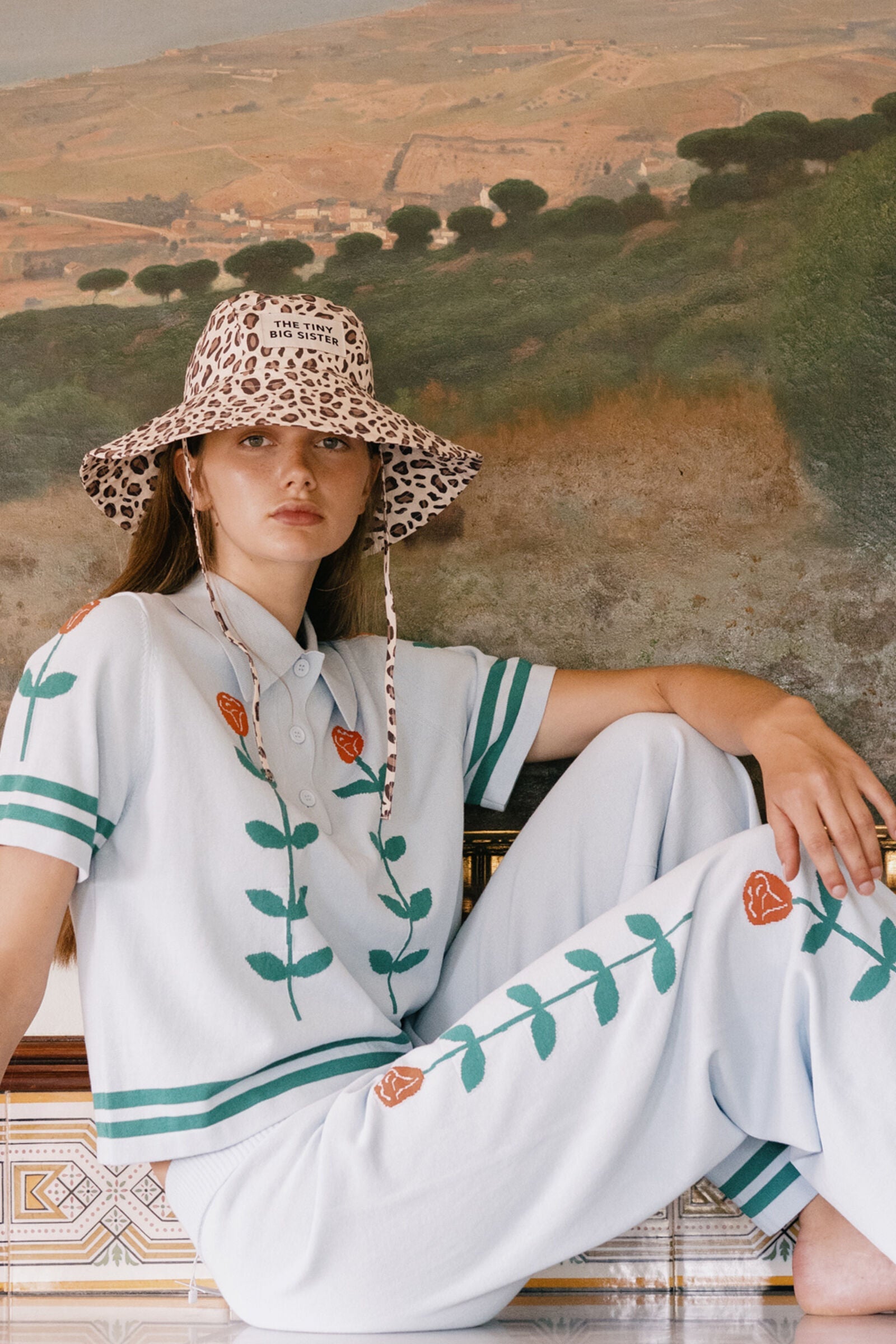 ANIMAL PRINT BUCKET HAT