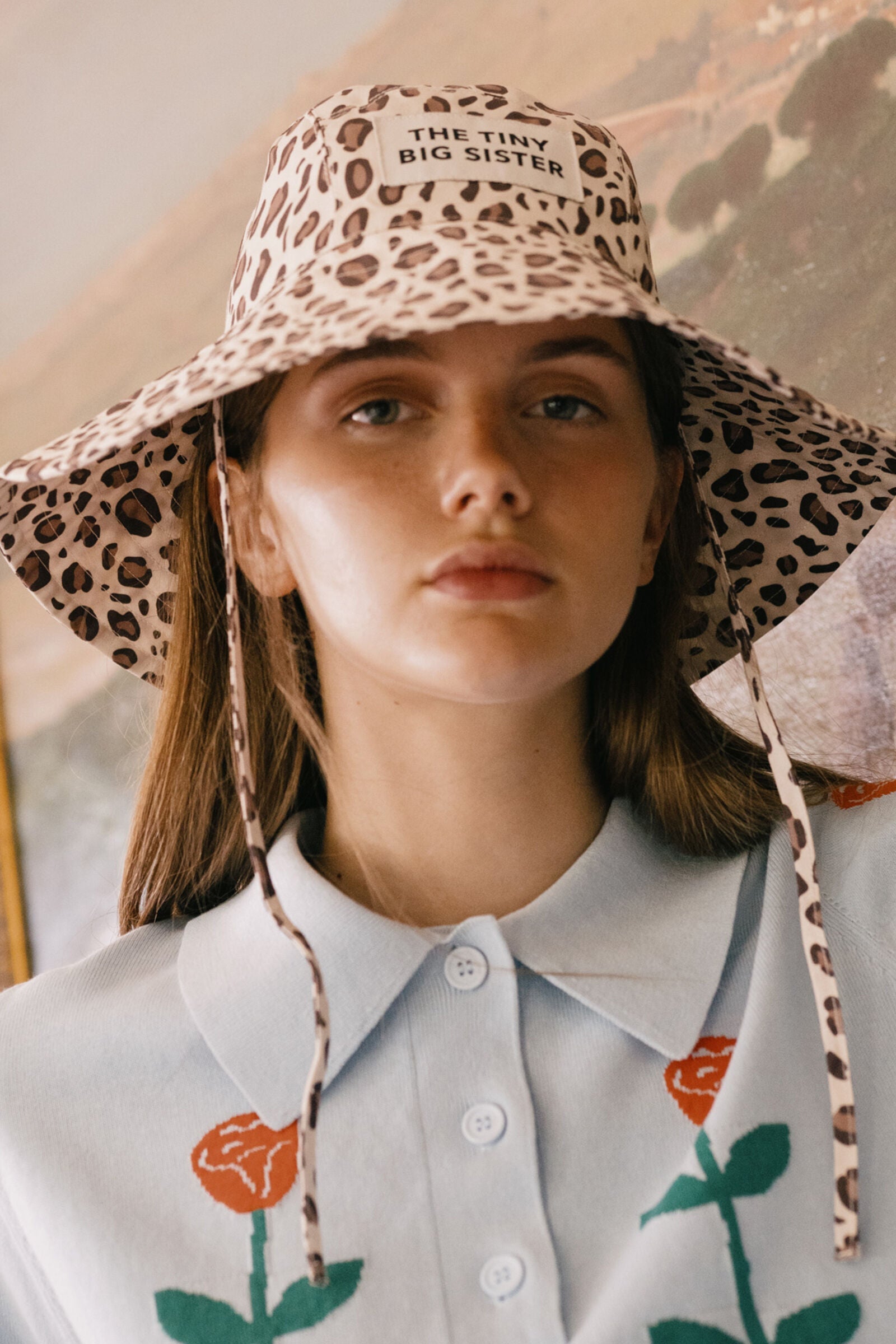 ANIMAL PRINT BUCKET HAT