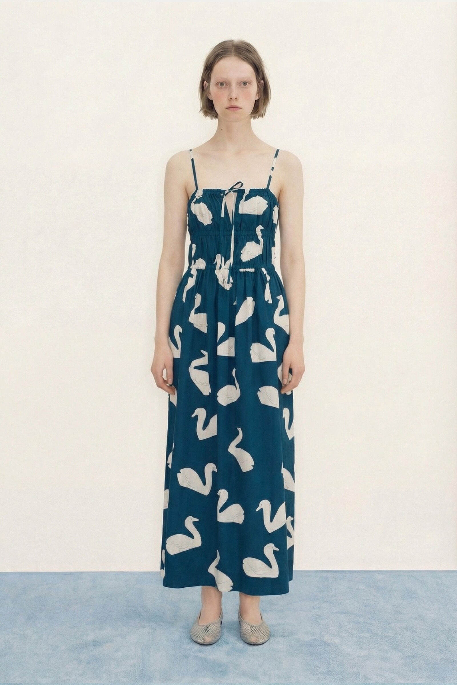 SWANS STRAPS DRESS