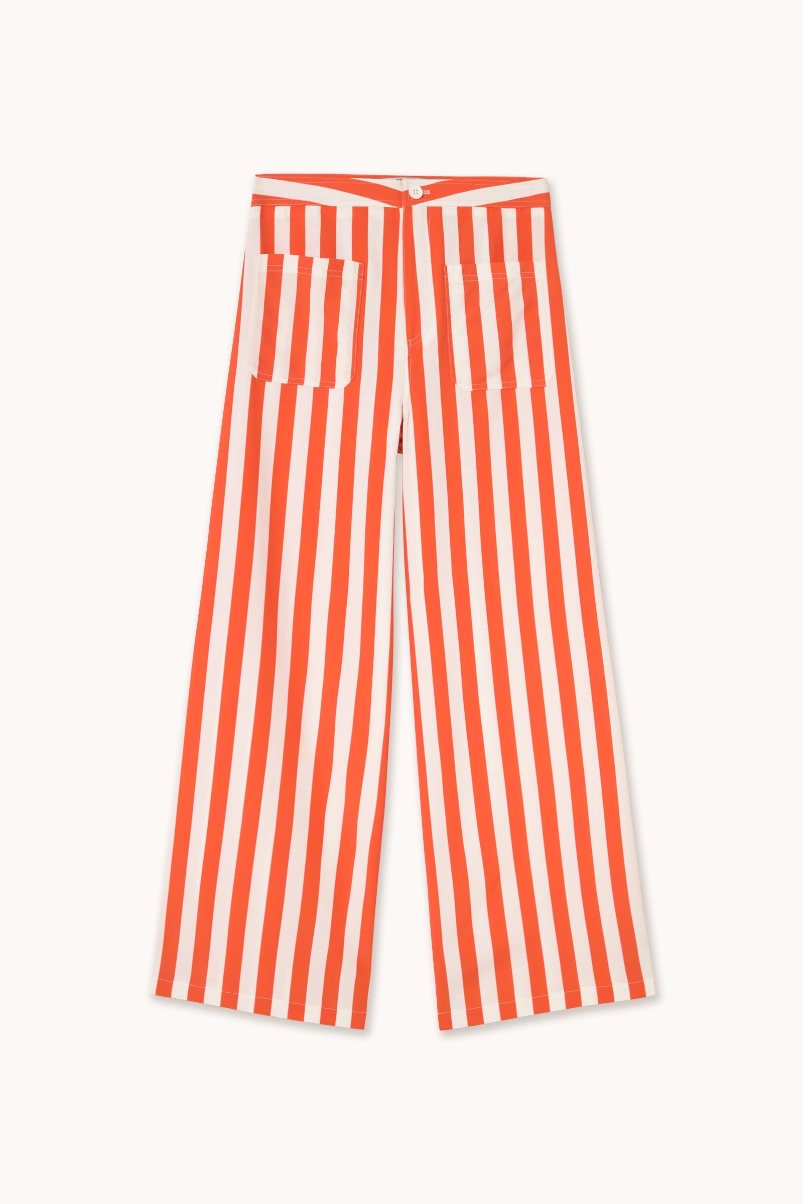 STRIPED POCKETS PANTS