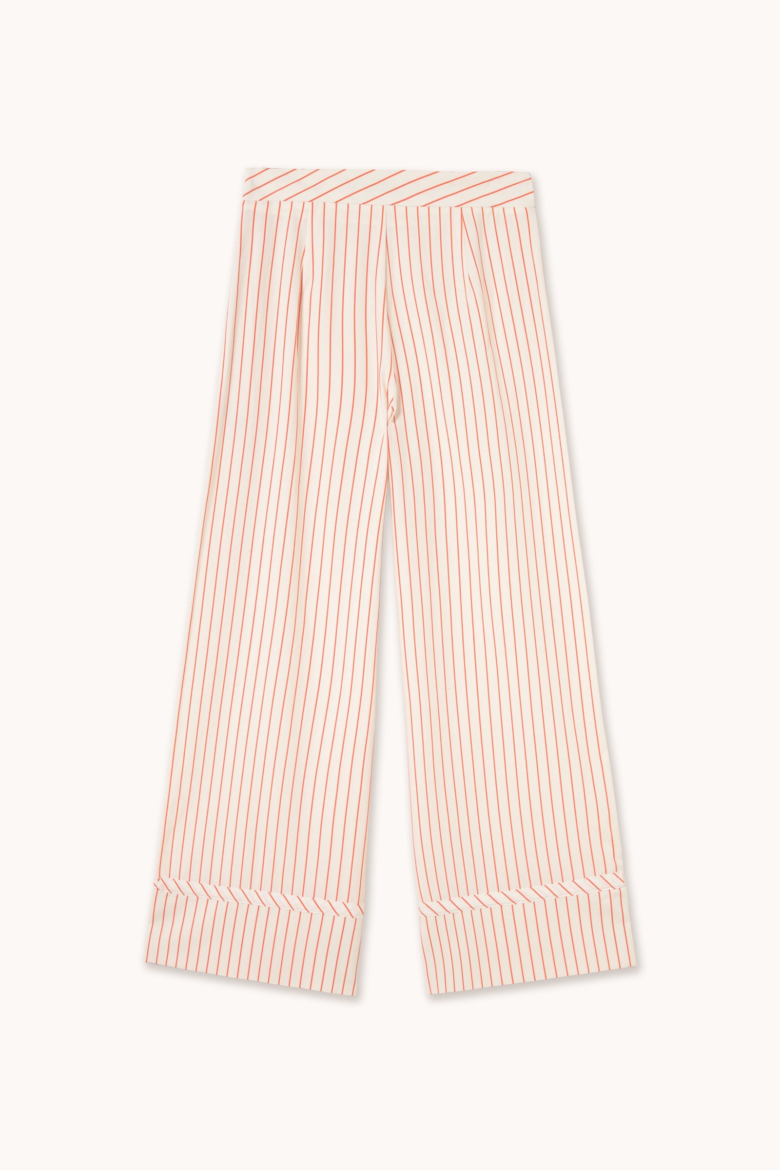 THIN STRIPES BOW PANTS