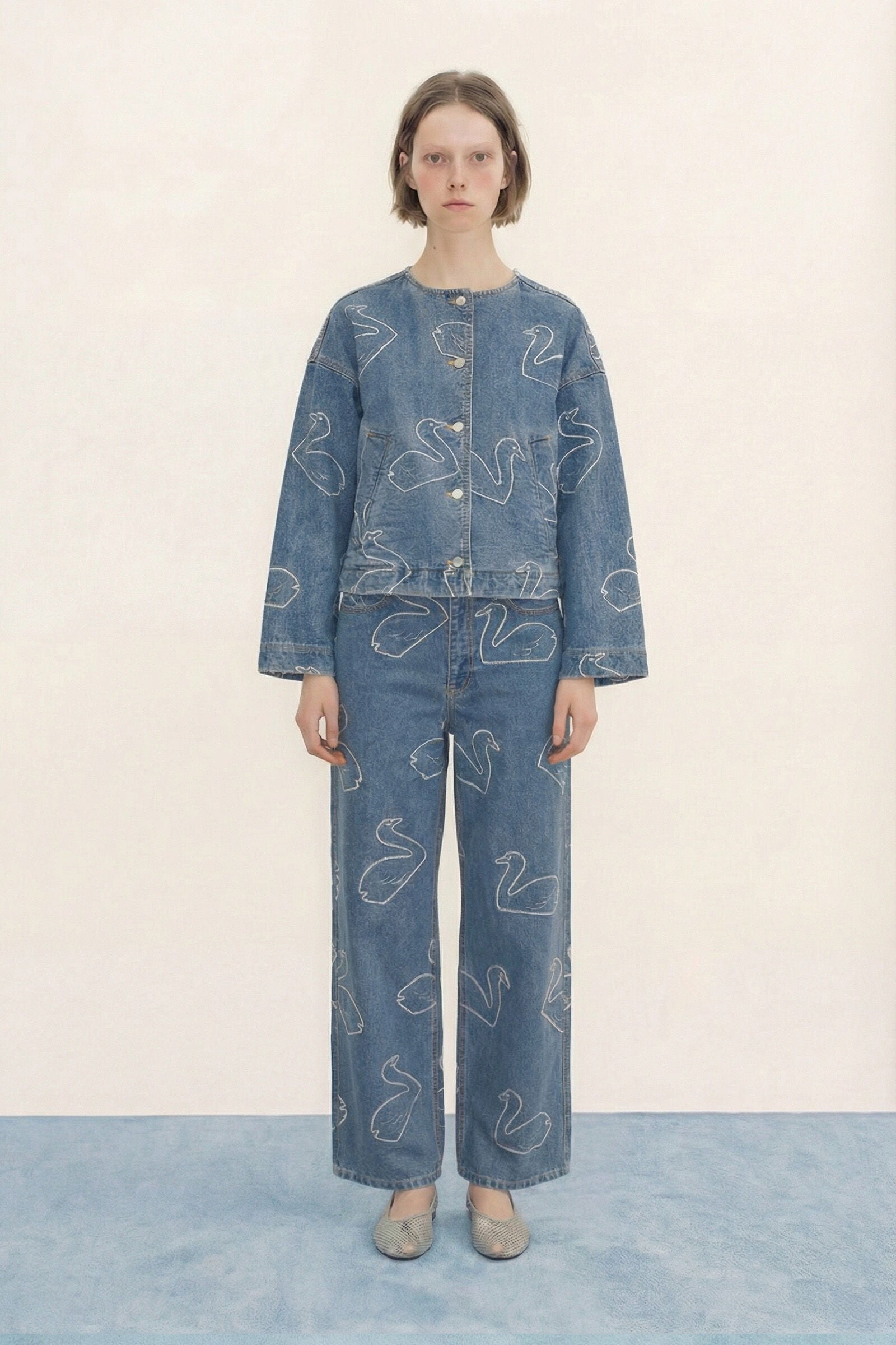 BERTA SWANS DENIM