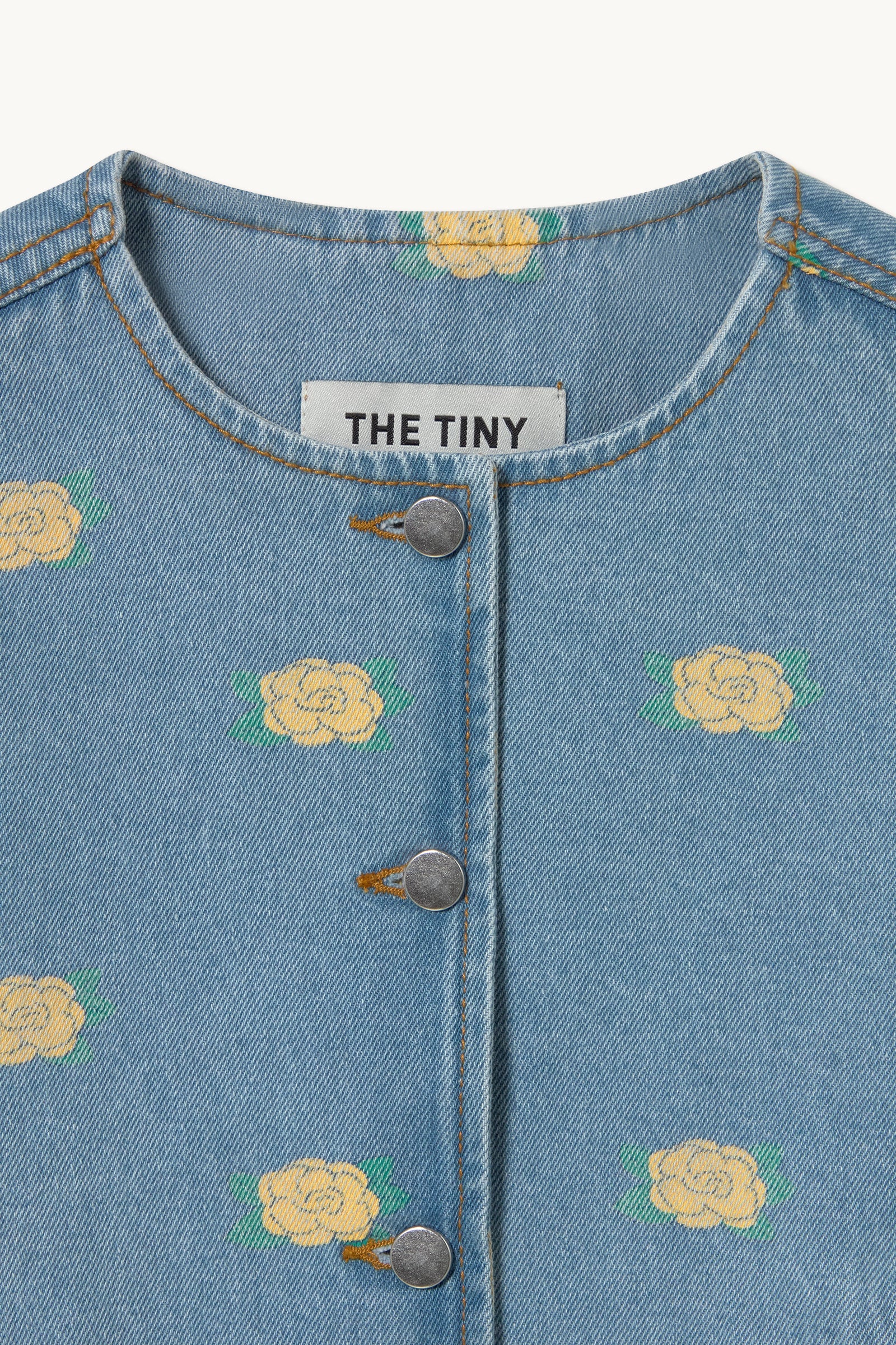 FLOWERS CROPPED JACKET