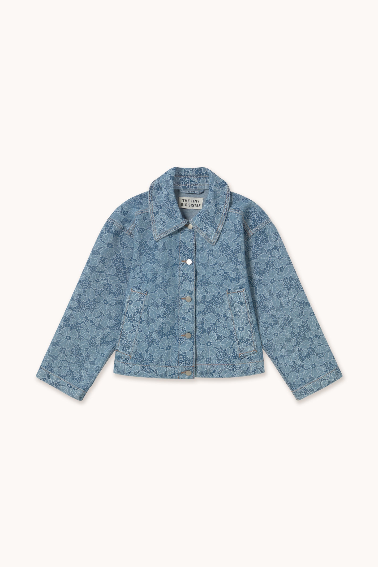 LACE DENIM JACKET