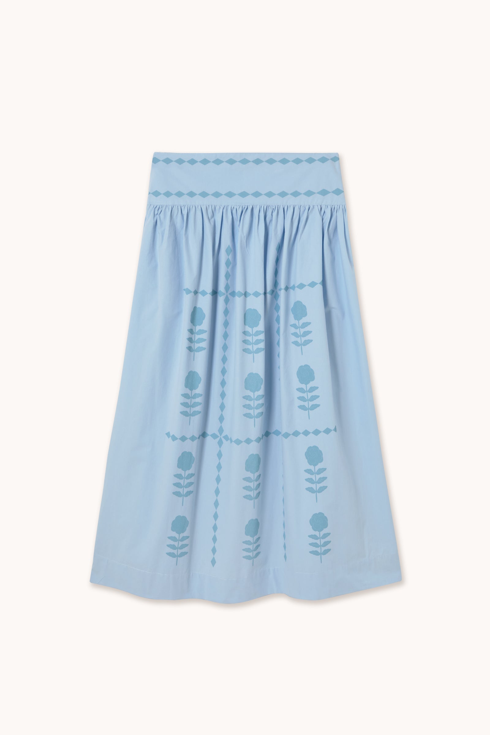 FLOWERS SKIRT