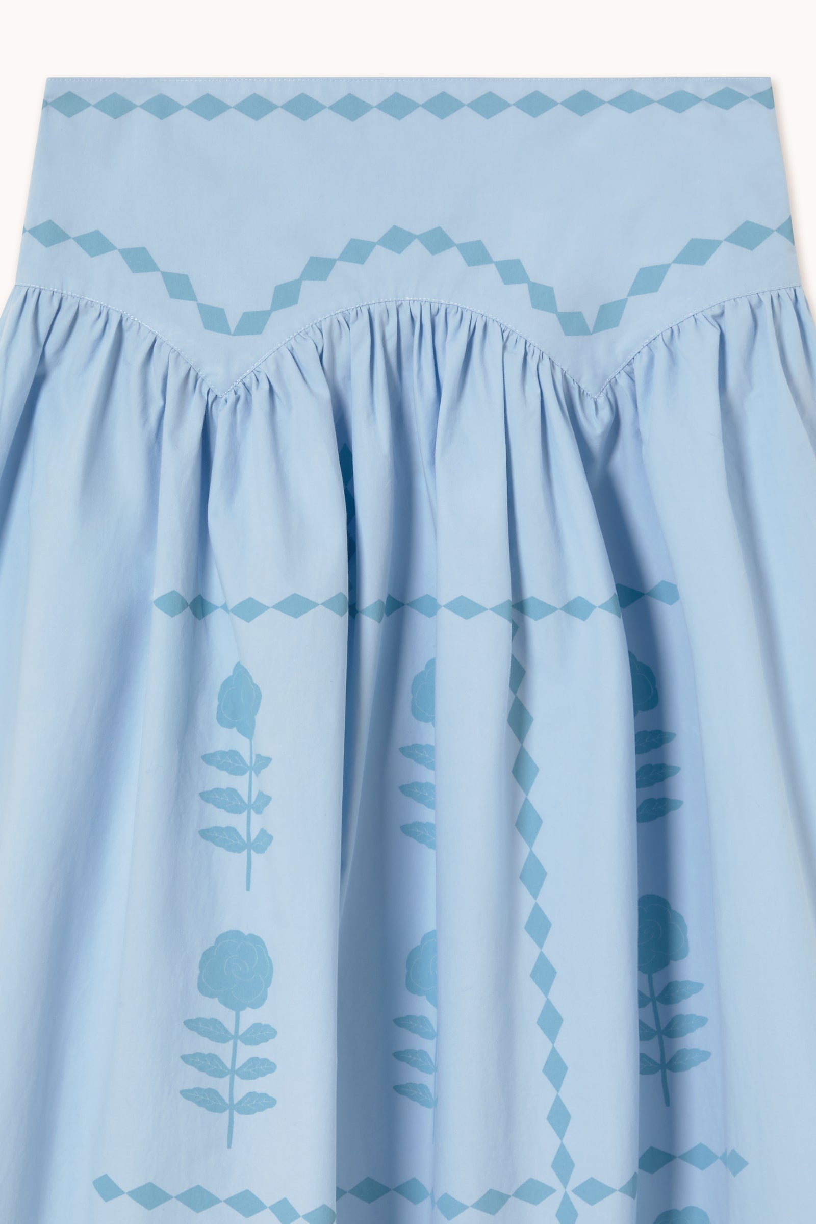 FLOWERS SKIRT