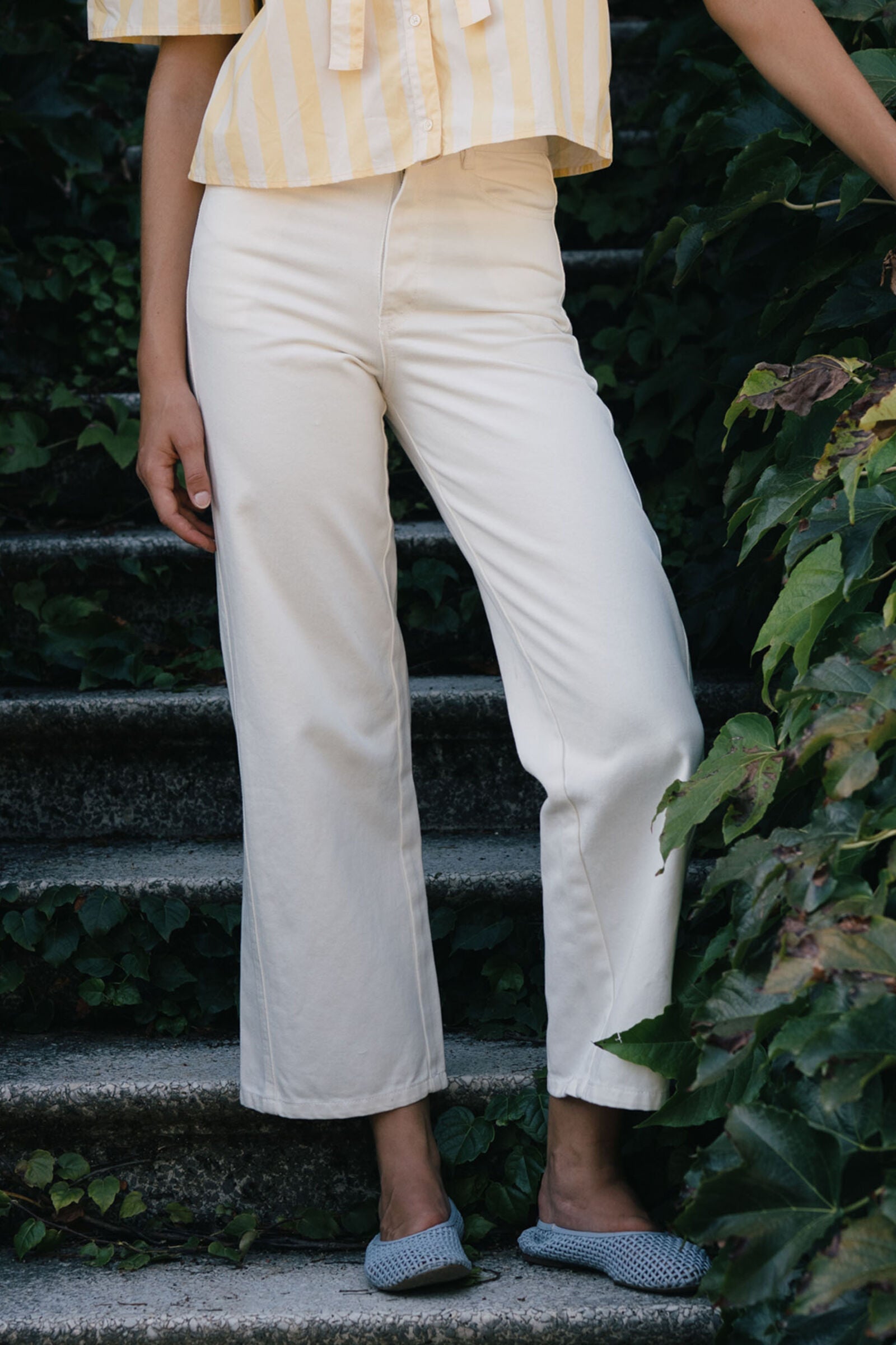 SIDE PANELS BERTA DENIM
