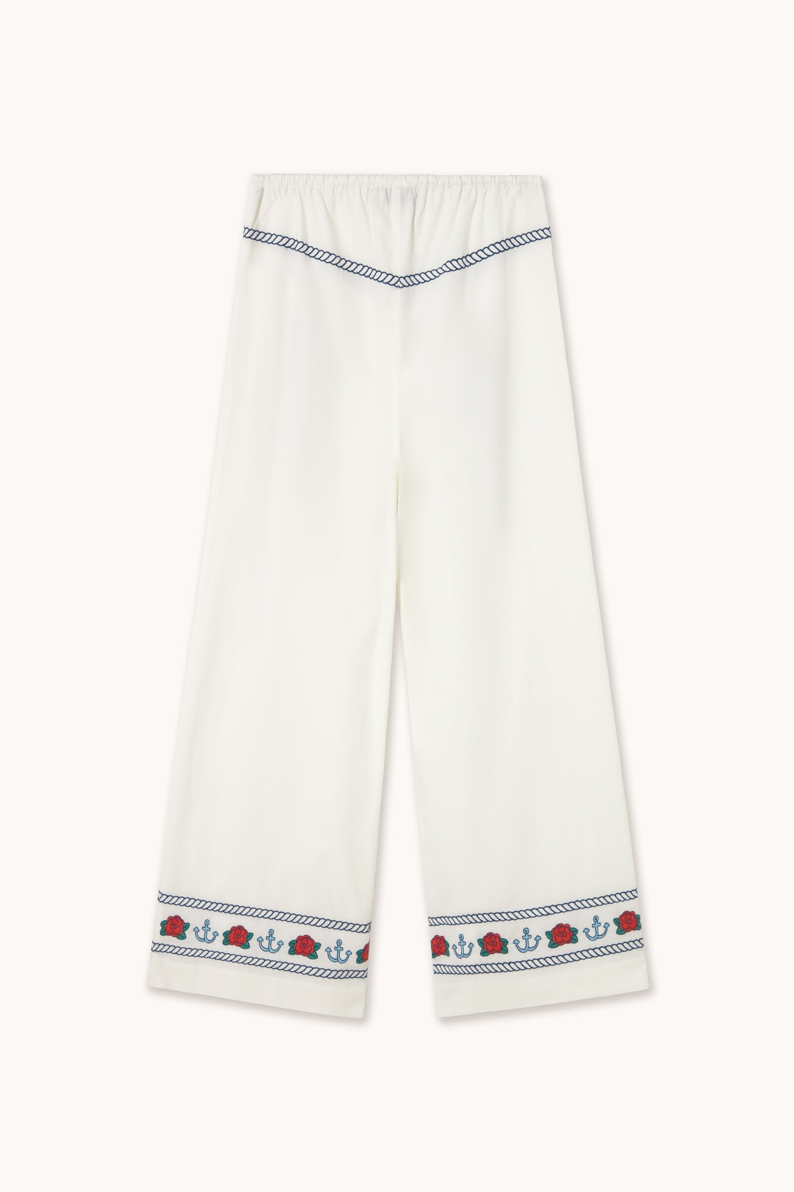 EMBROIDERED PANTS