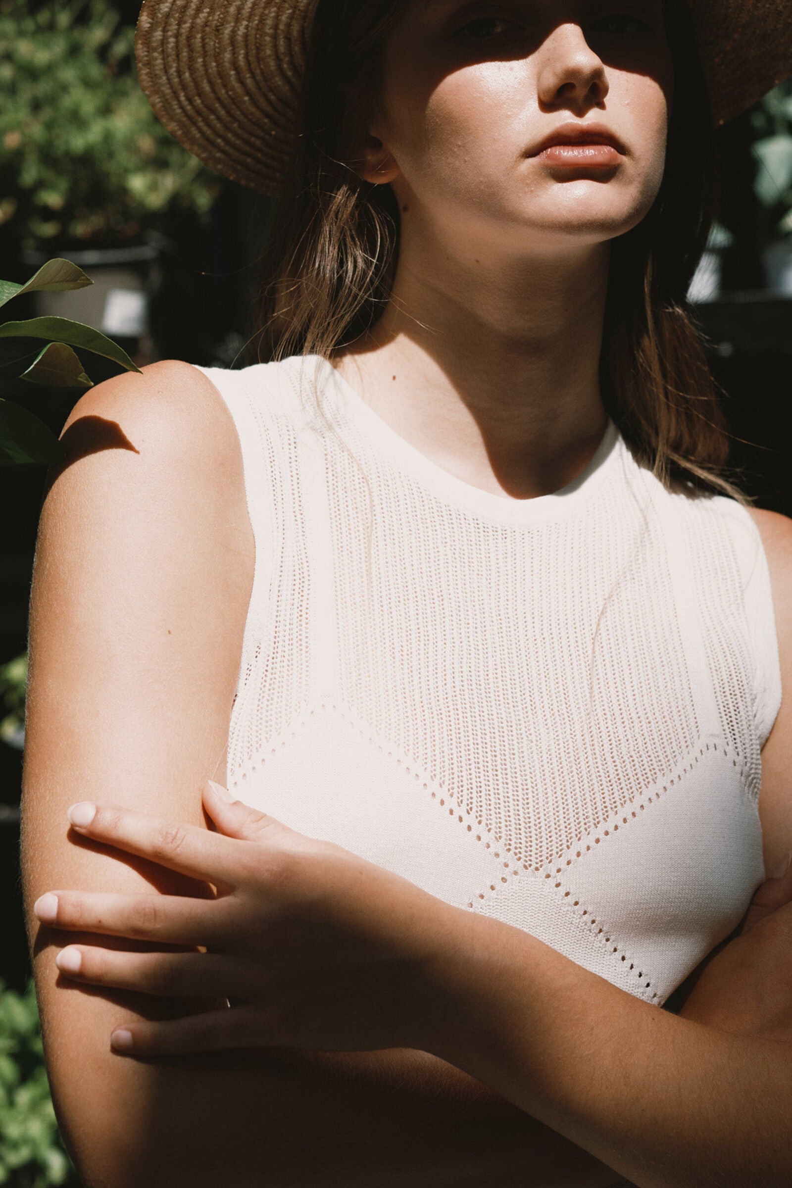 KNITTED LACE DRESS