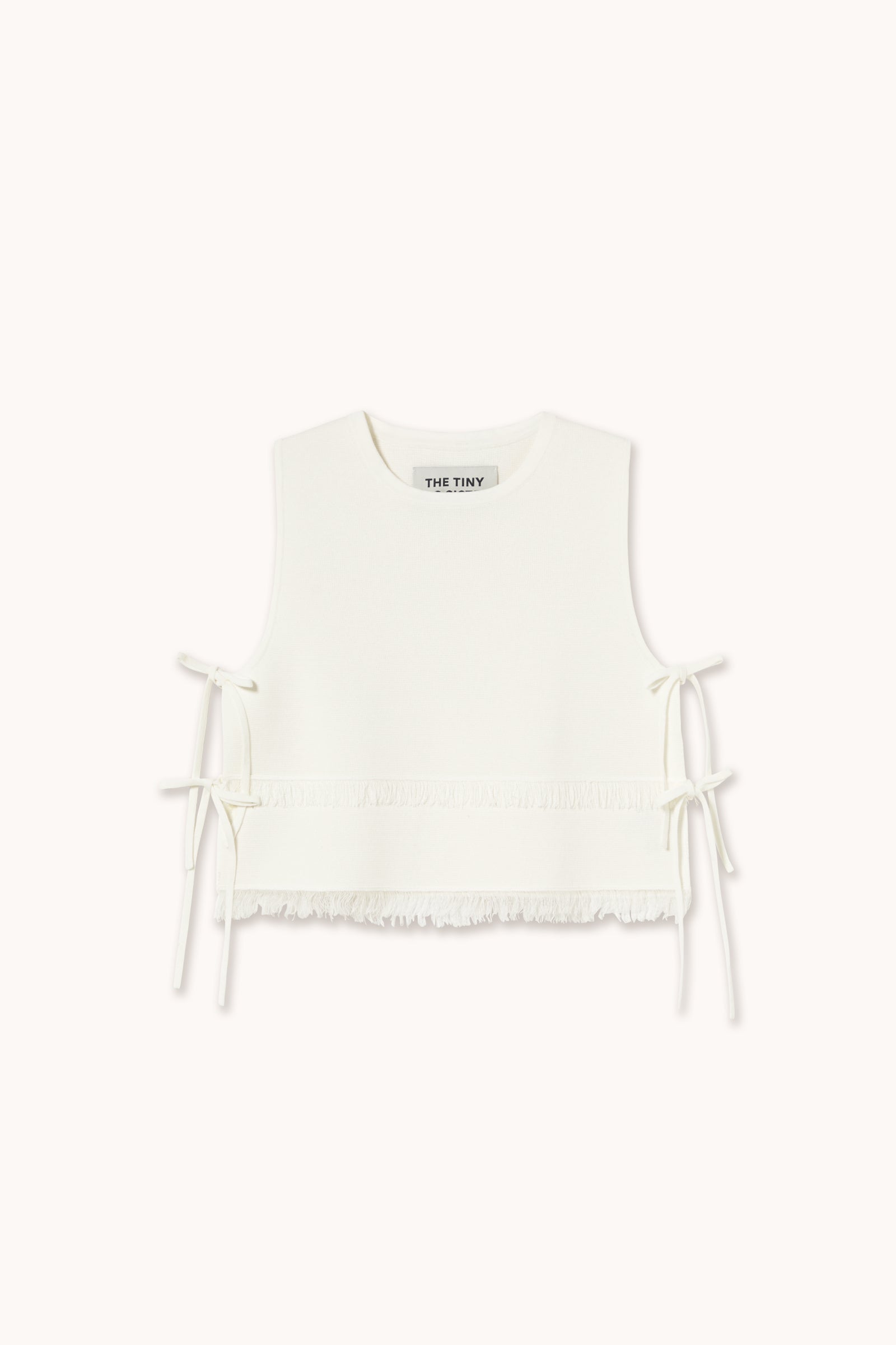 KNITTED TOP WITH FRINGE