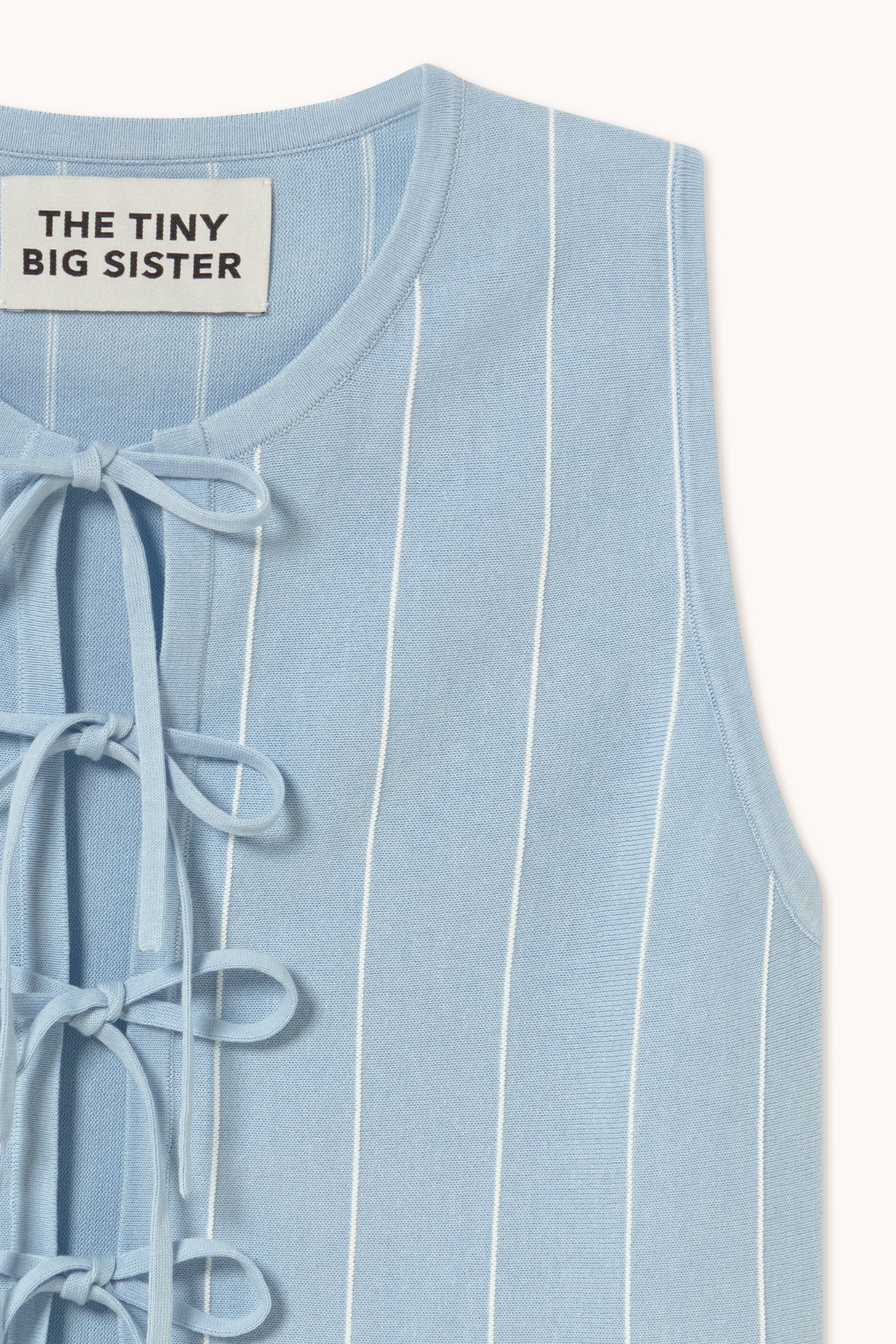 TIE DETAIL VEST
