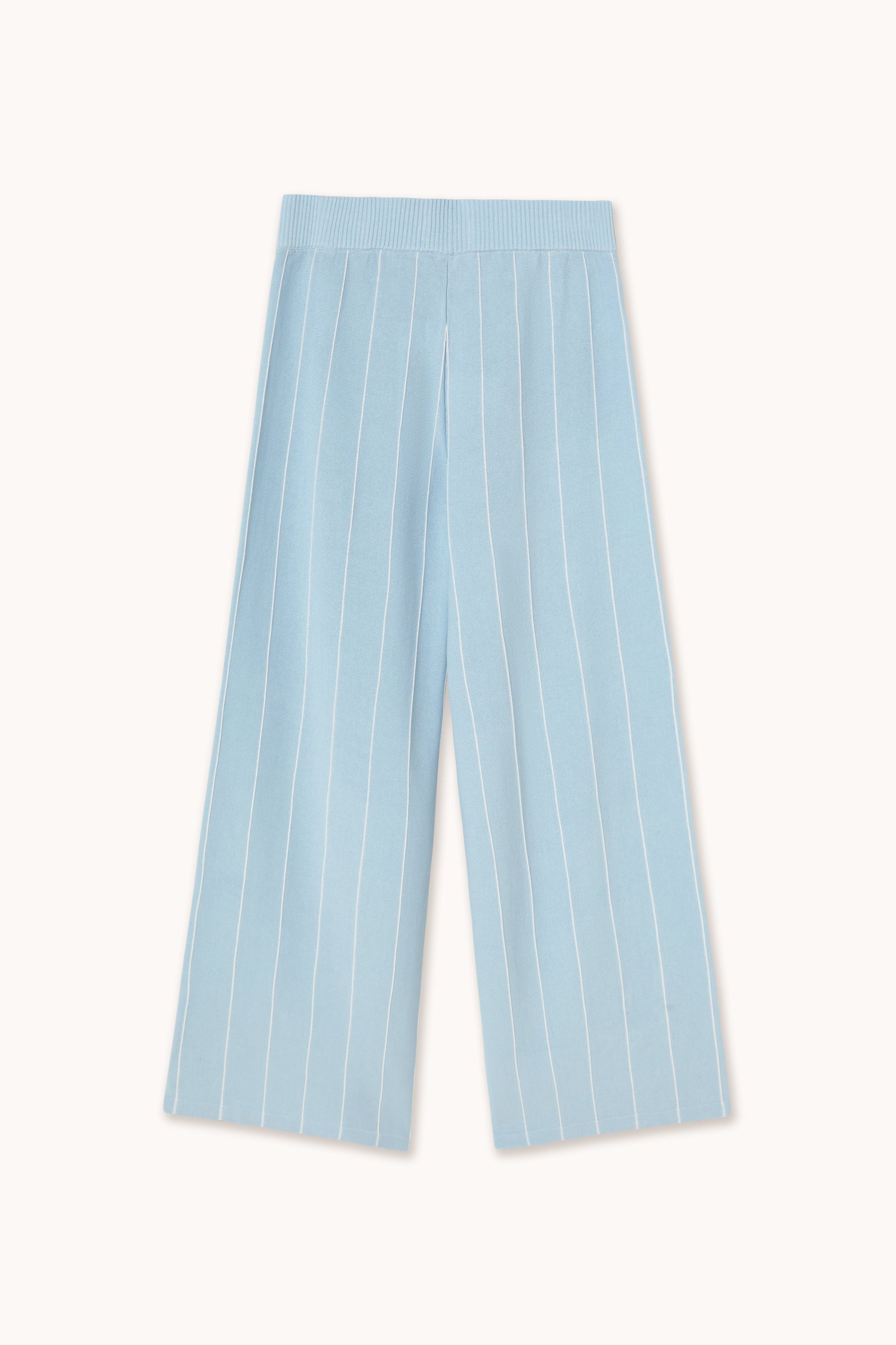 STRIPED KNITTED PANTS