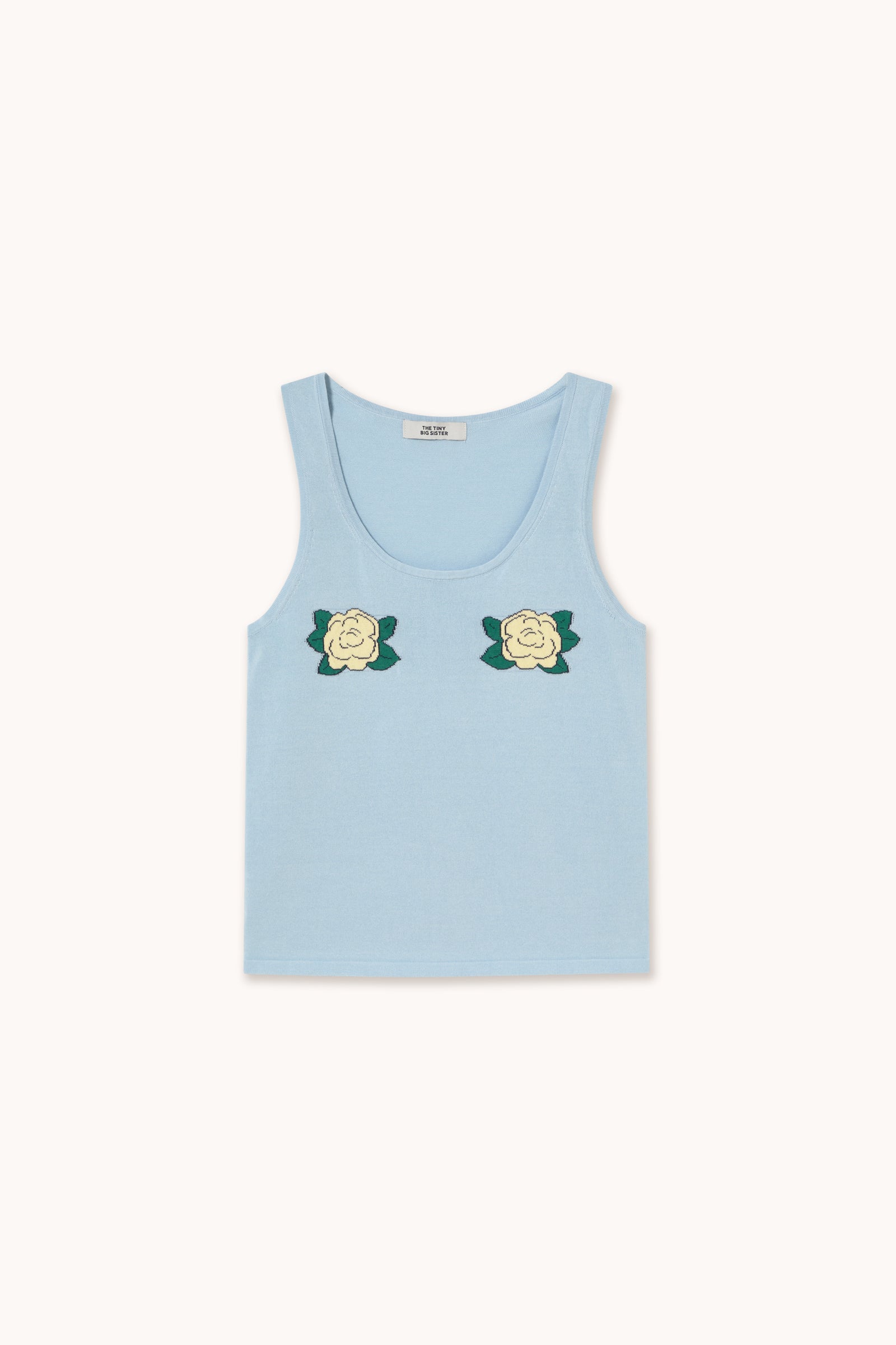FLOWERS KNITTED TOP