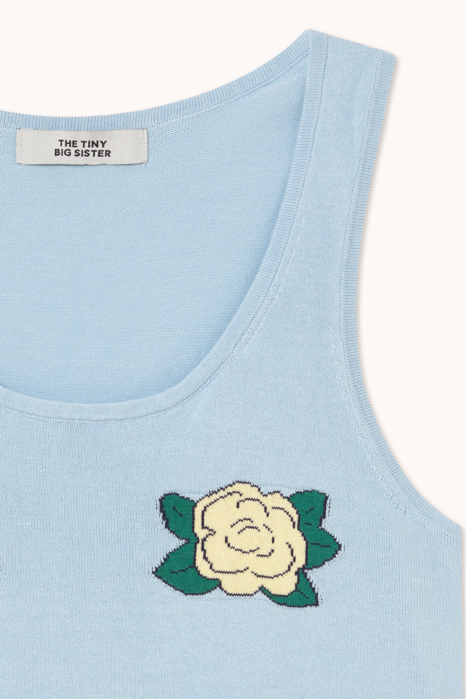 FLOWERS KNITTED TOP