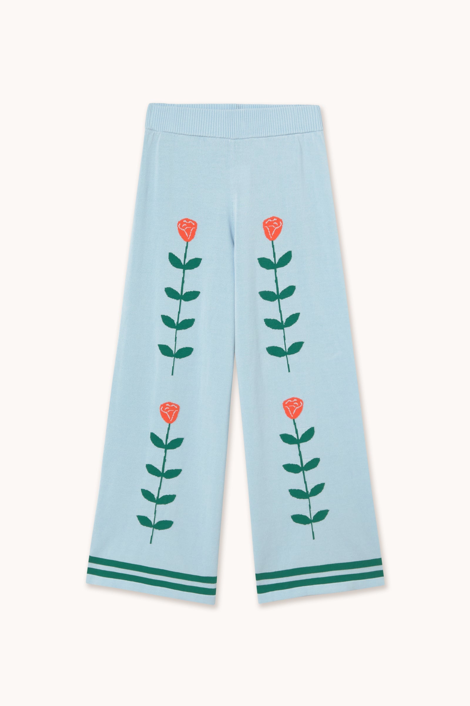 ROSES KNITTED PANTS