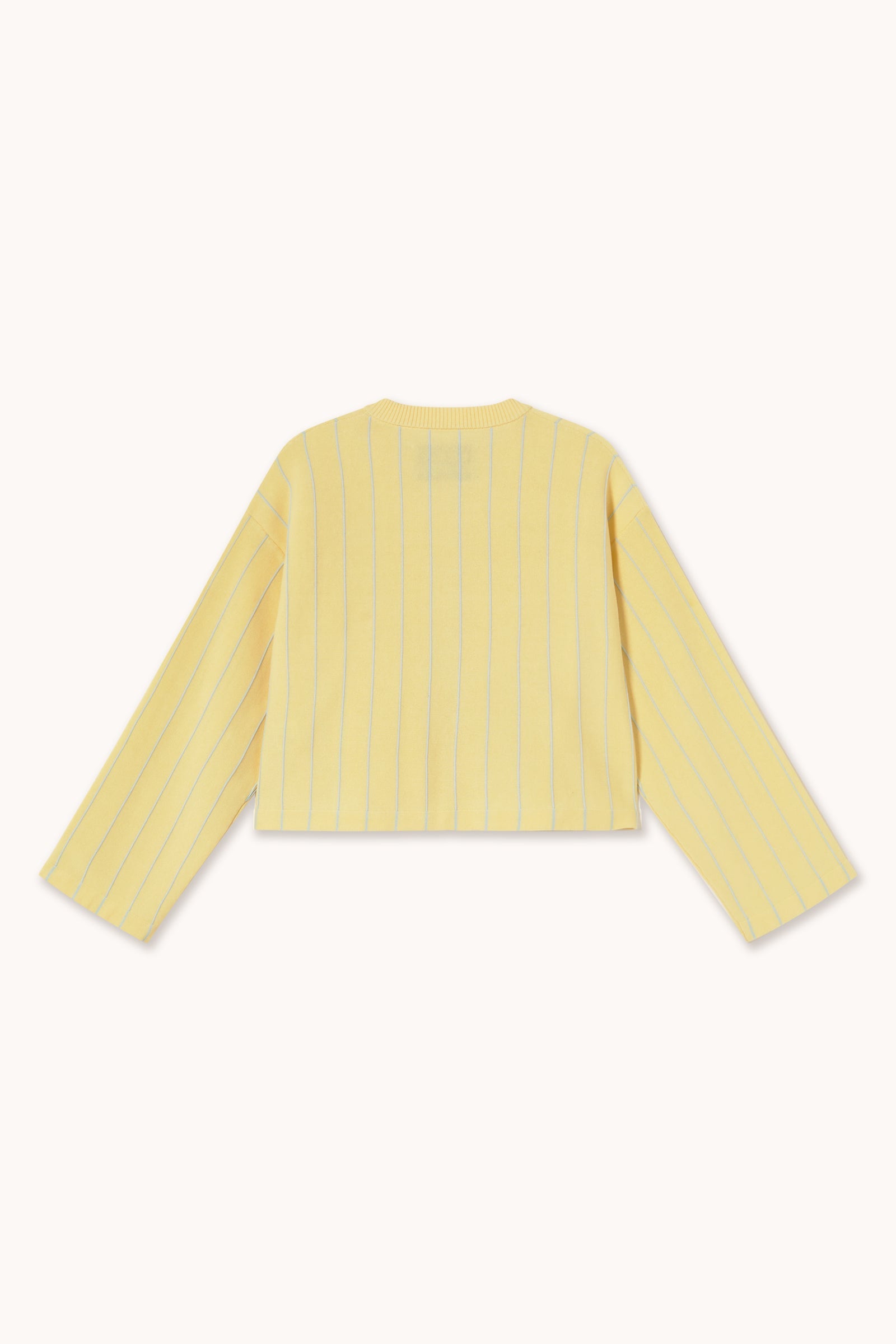 TIE DETAIL STRIPED CARDIGAN