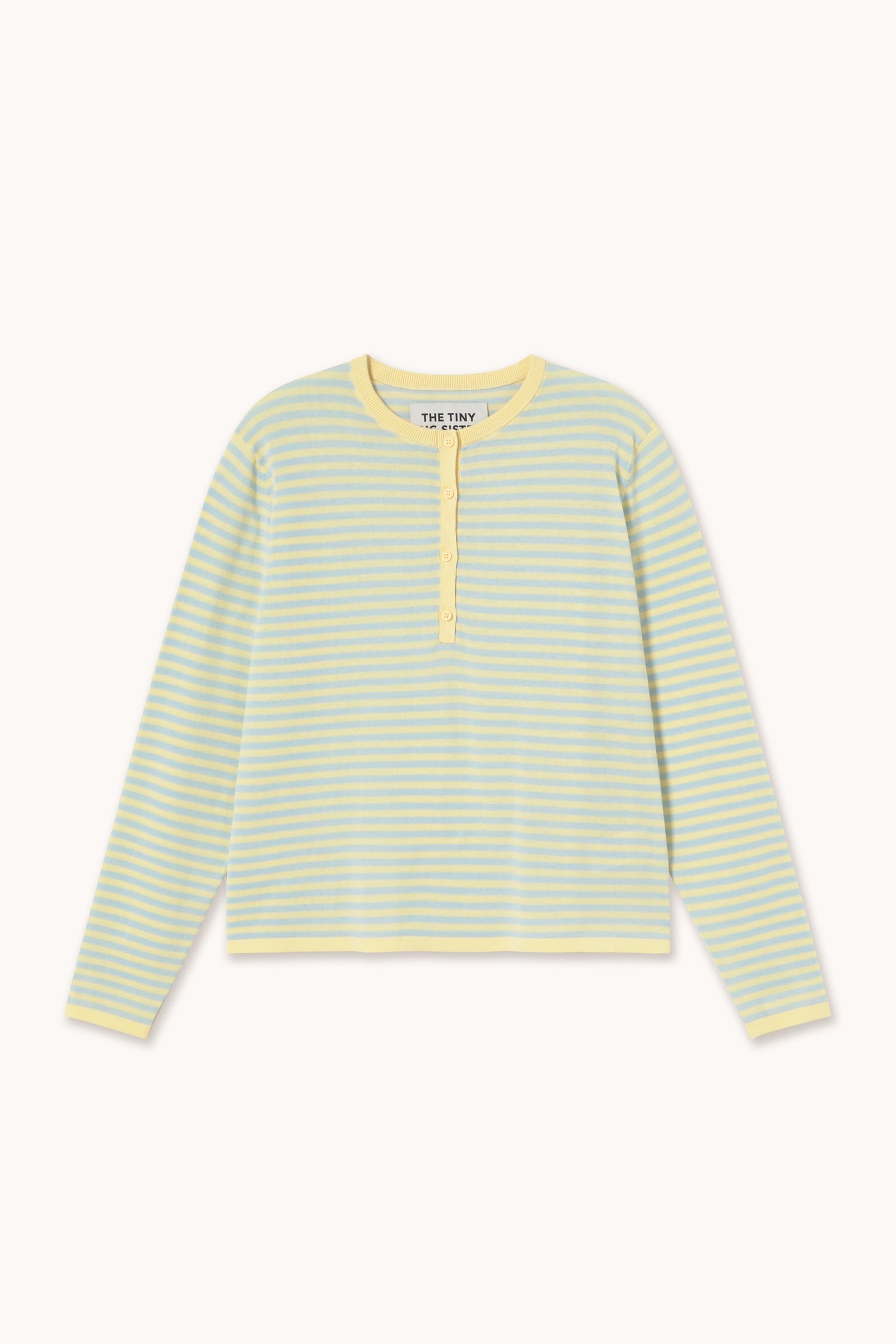 STRIPED TOP HENLEY