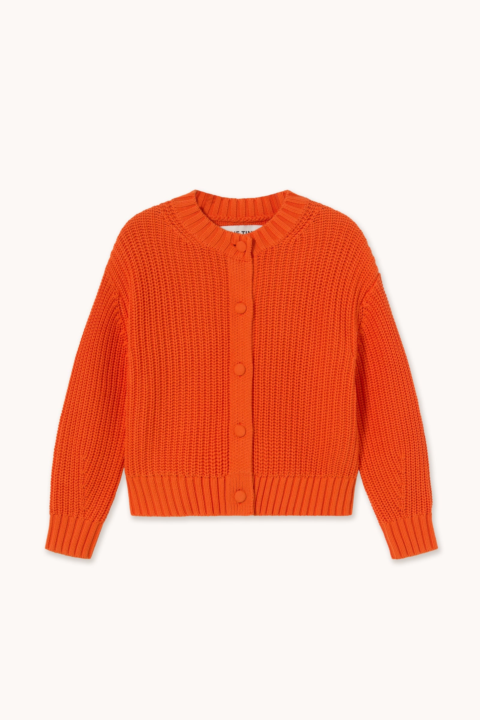 ROUND NECK CARDIGAN
