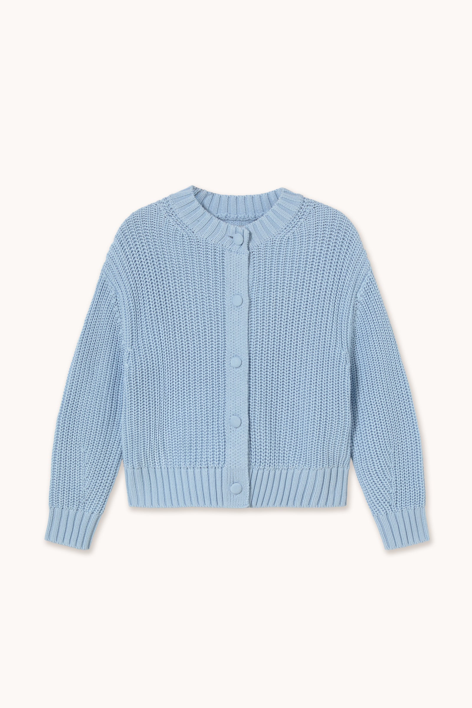 ROUND NECK CARDIGAN