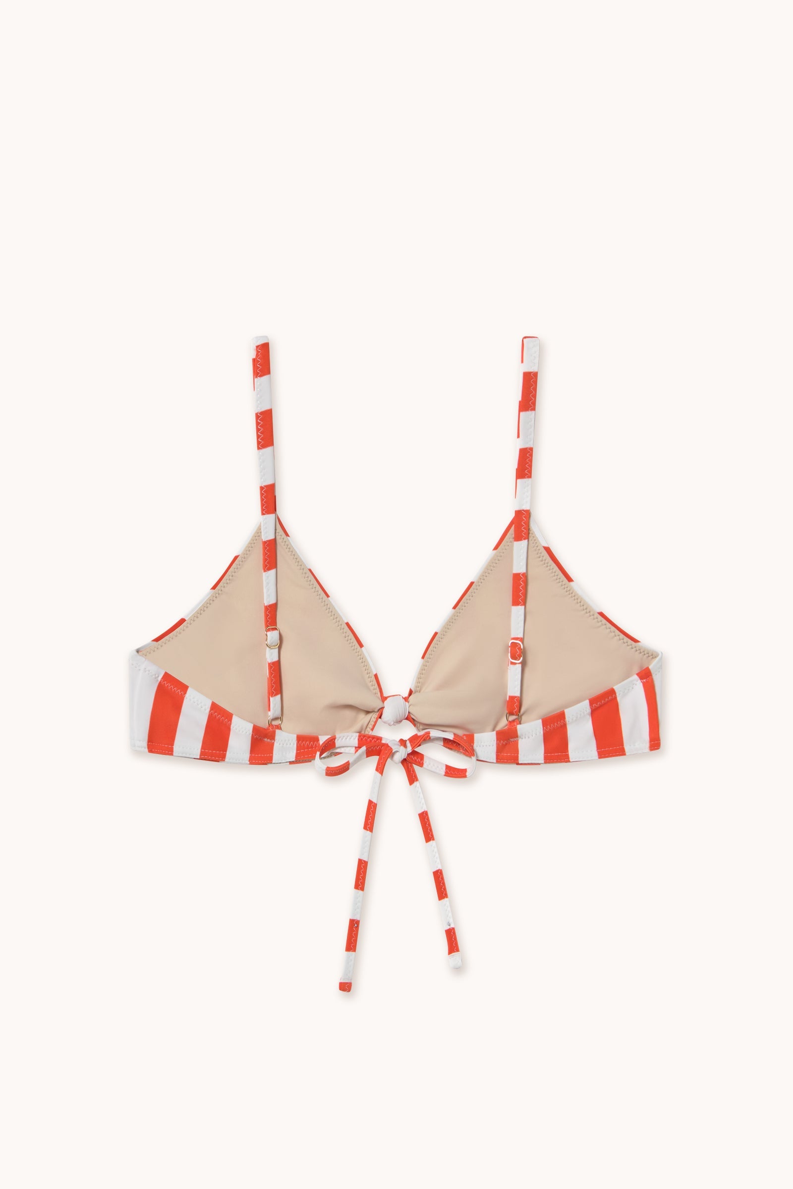 STRIPED KNOT BIKINI TOP