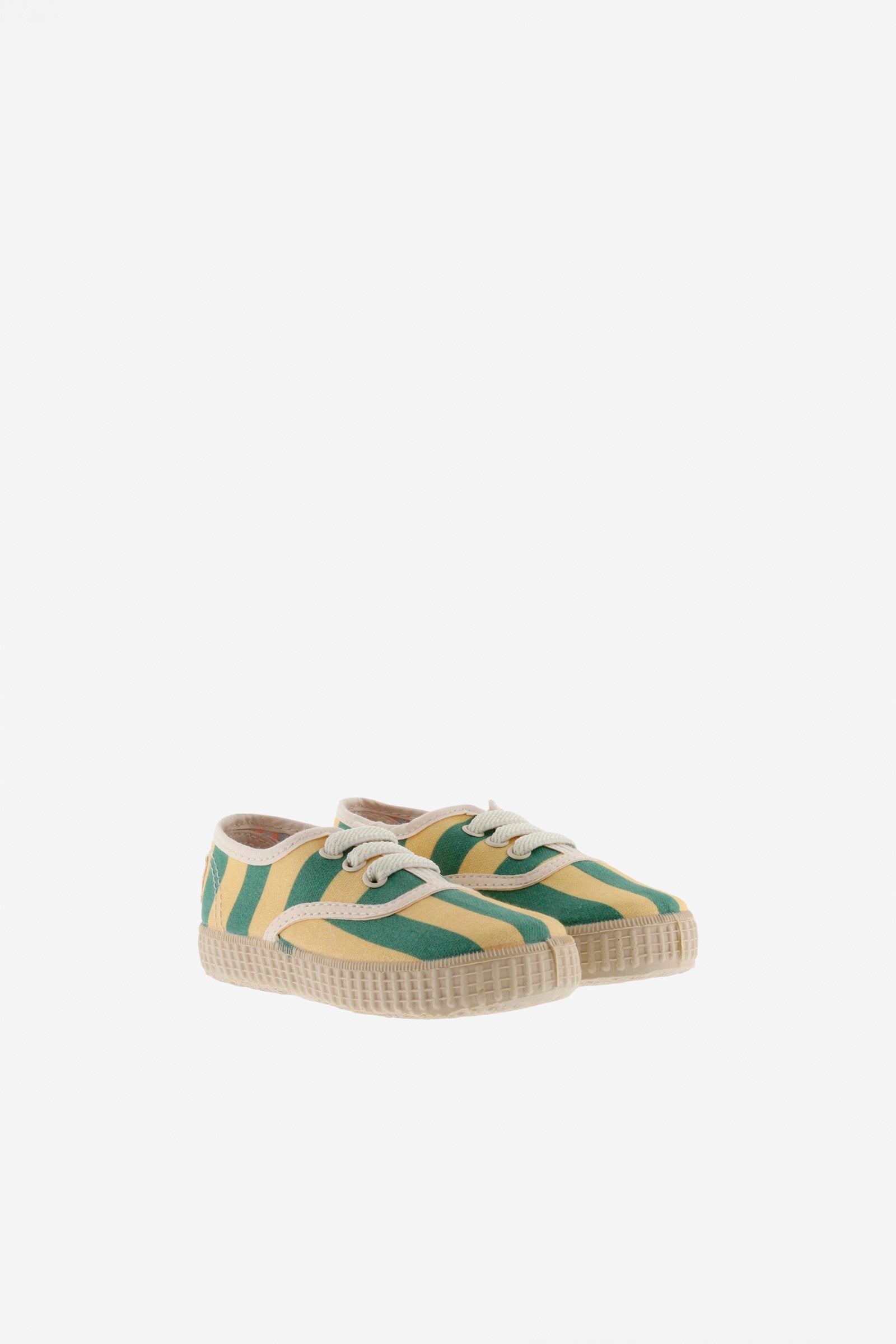 TINY X VICTORIA STRIPED BABY SNEAKERS
