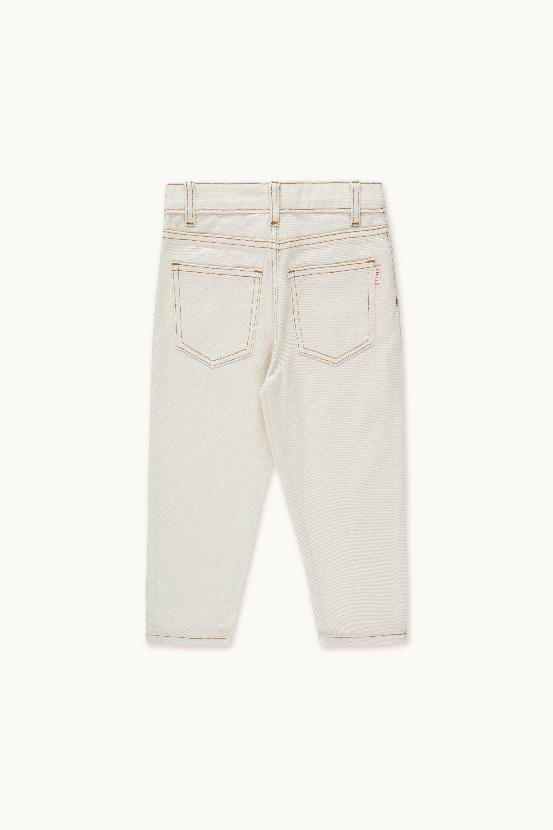 SOLID BAGGY JEANS