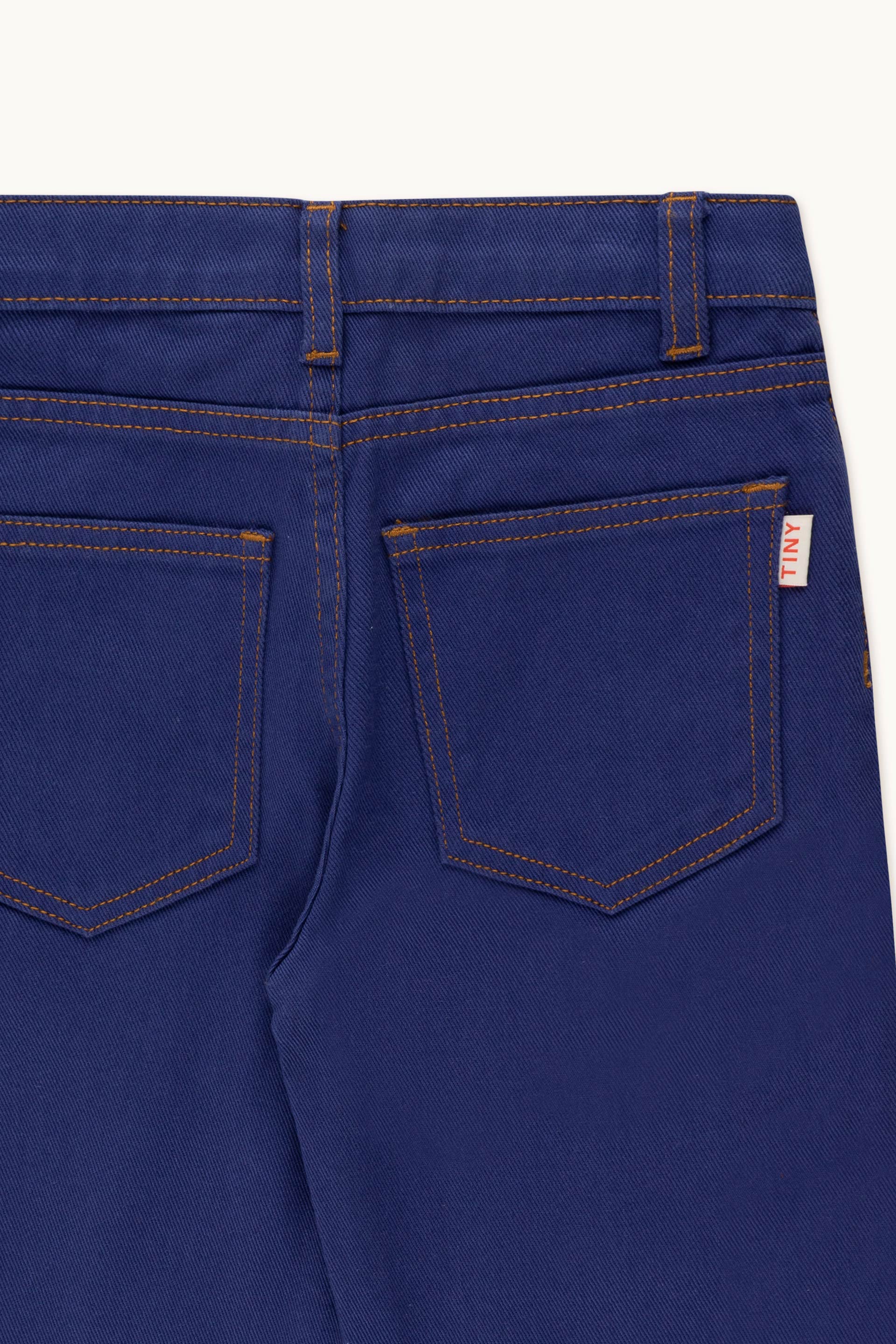 SOLID BAGGY JEANS