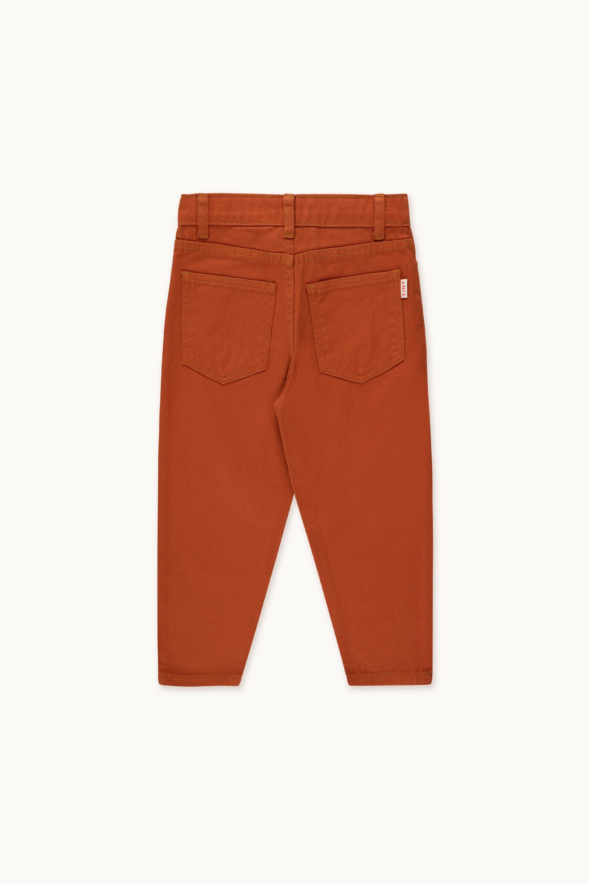 SOLID BAGGY JEANS