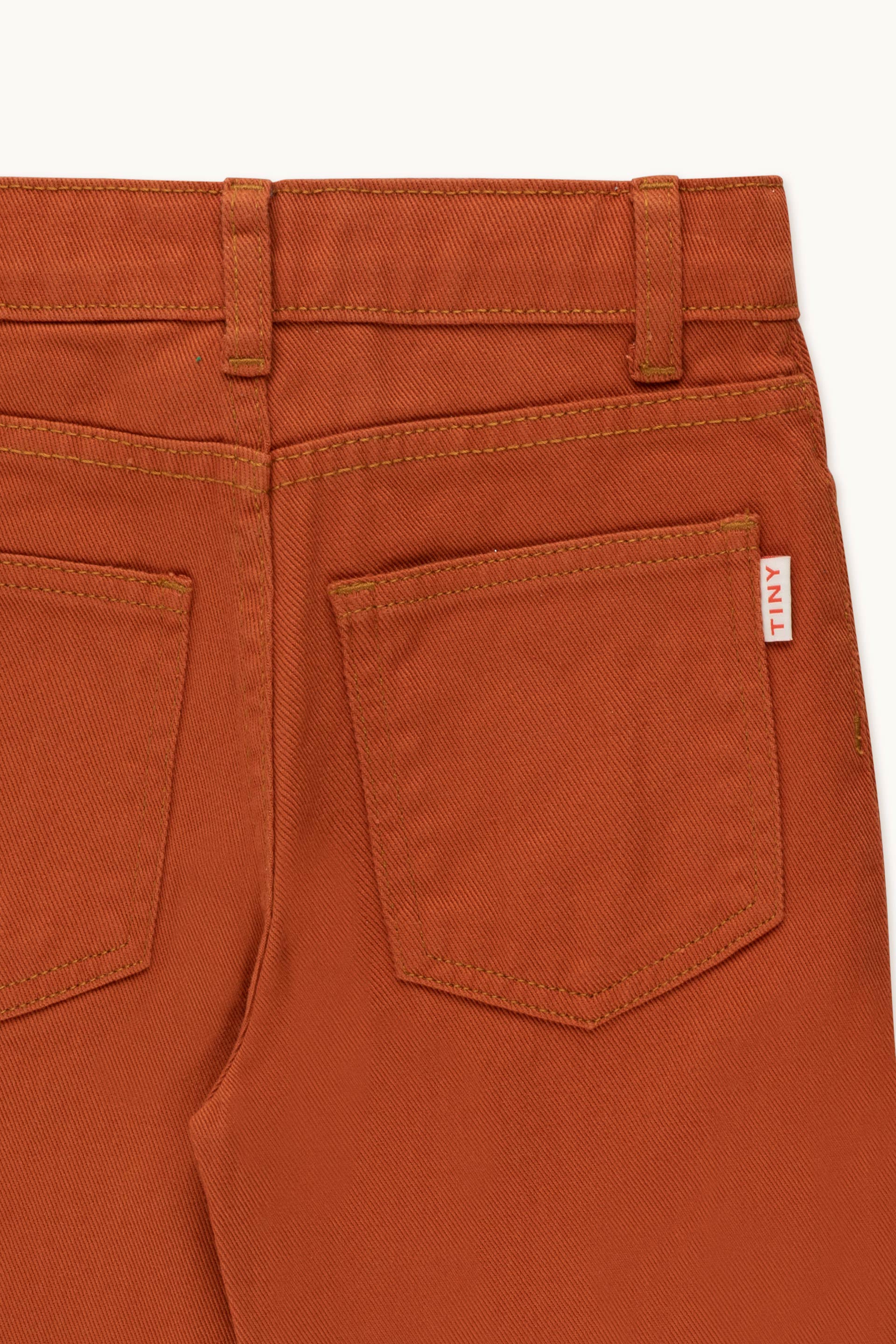 SOLID BAGGY JEANS