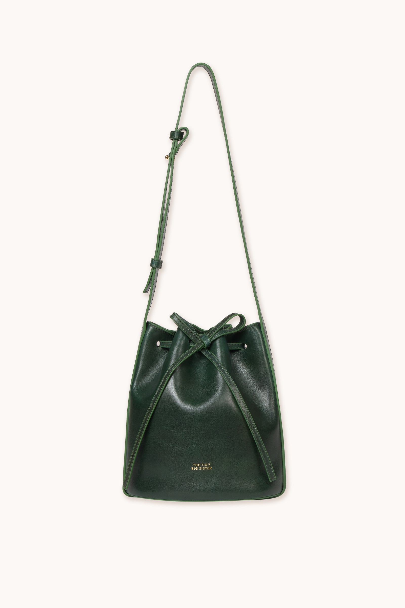 ANNE LEATHER SMALL BUCKET BAG