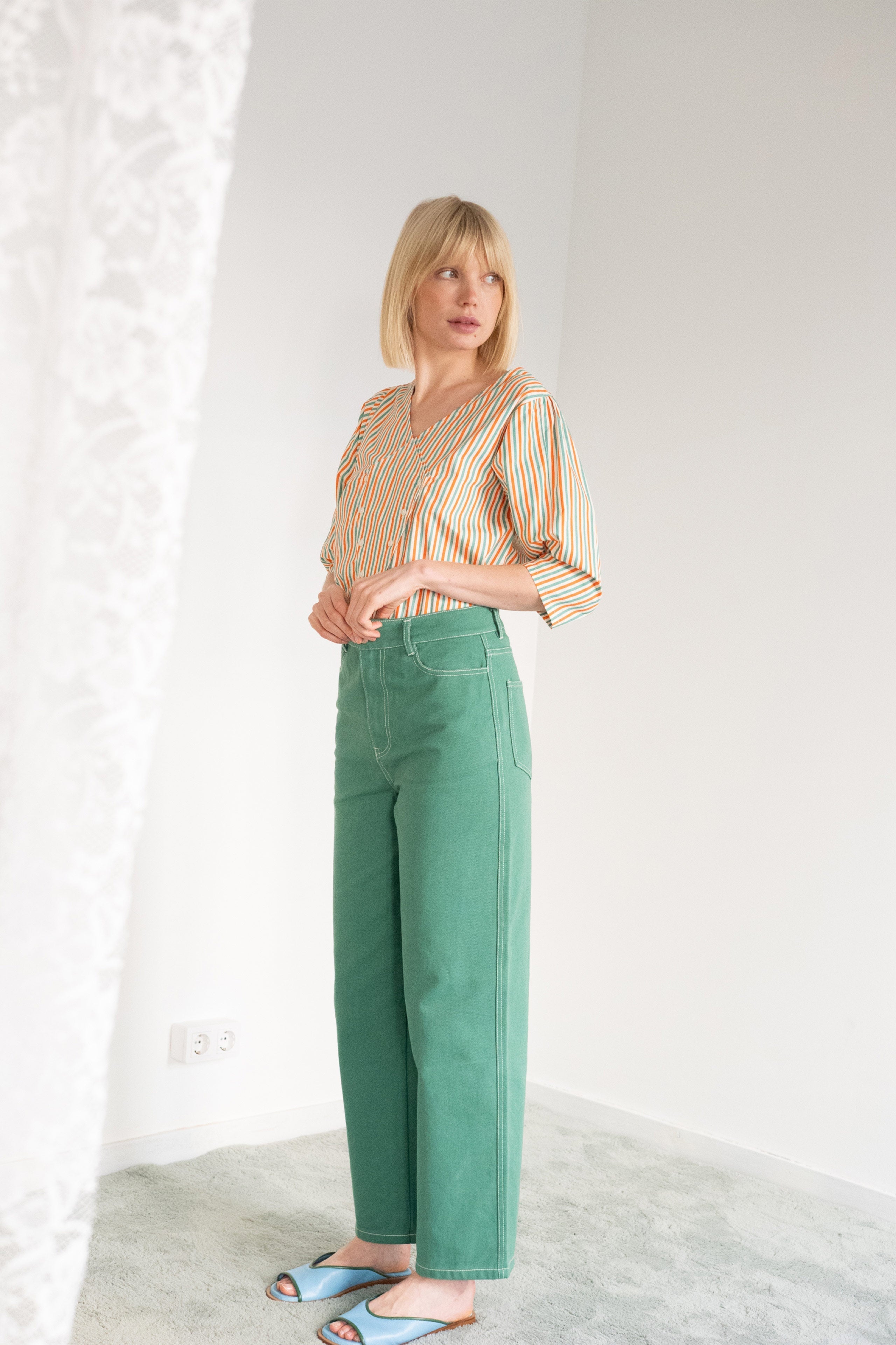 BERTA LONG DENIM