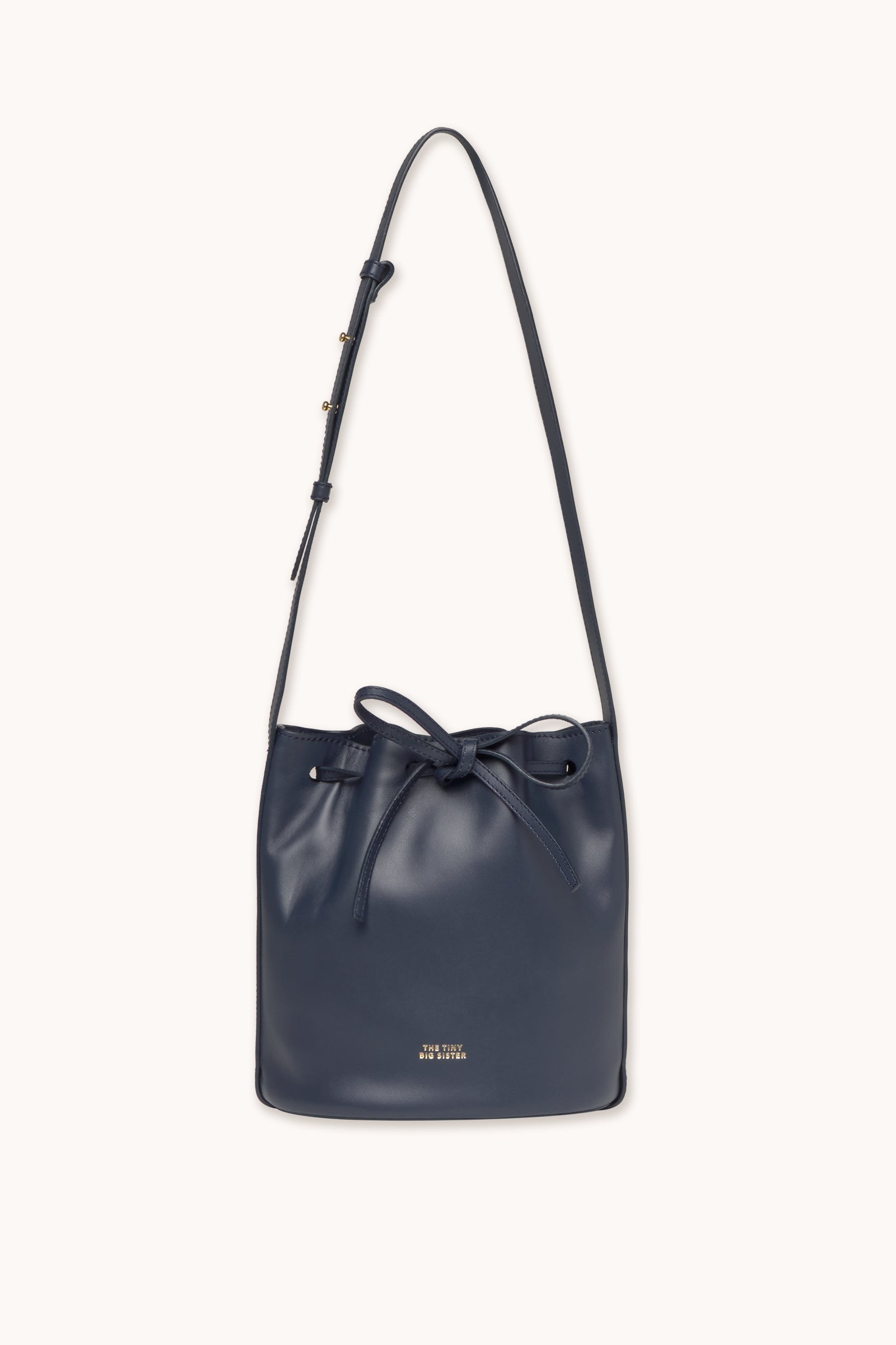 ANNE LEATHER SMALL BUCKET BAG