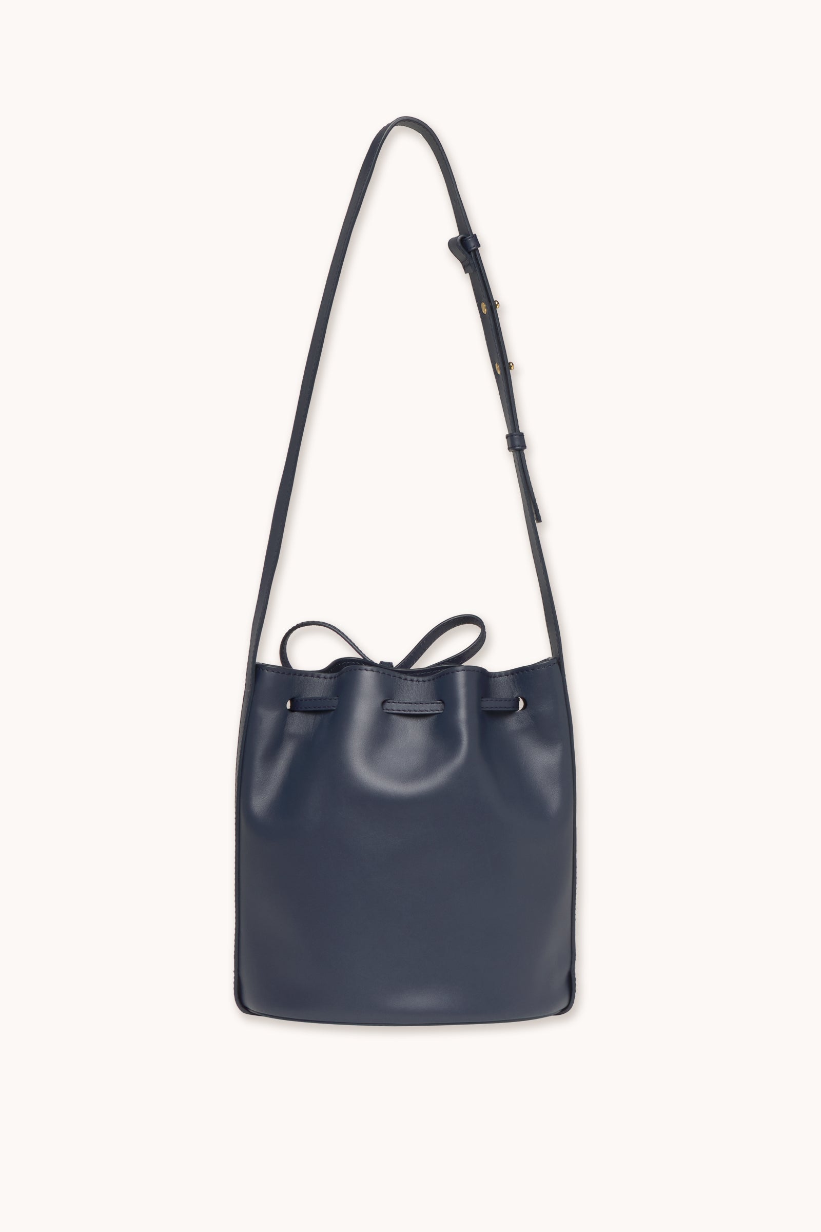 ANNE LEATHER SMALL BUCKET BAG